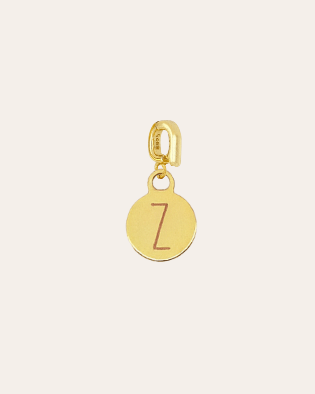 INITIAL CHAPITA CHARM - GOLD