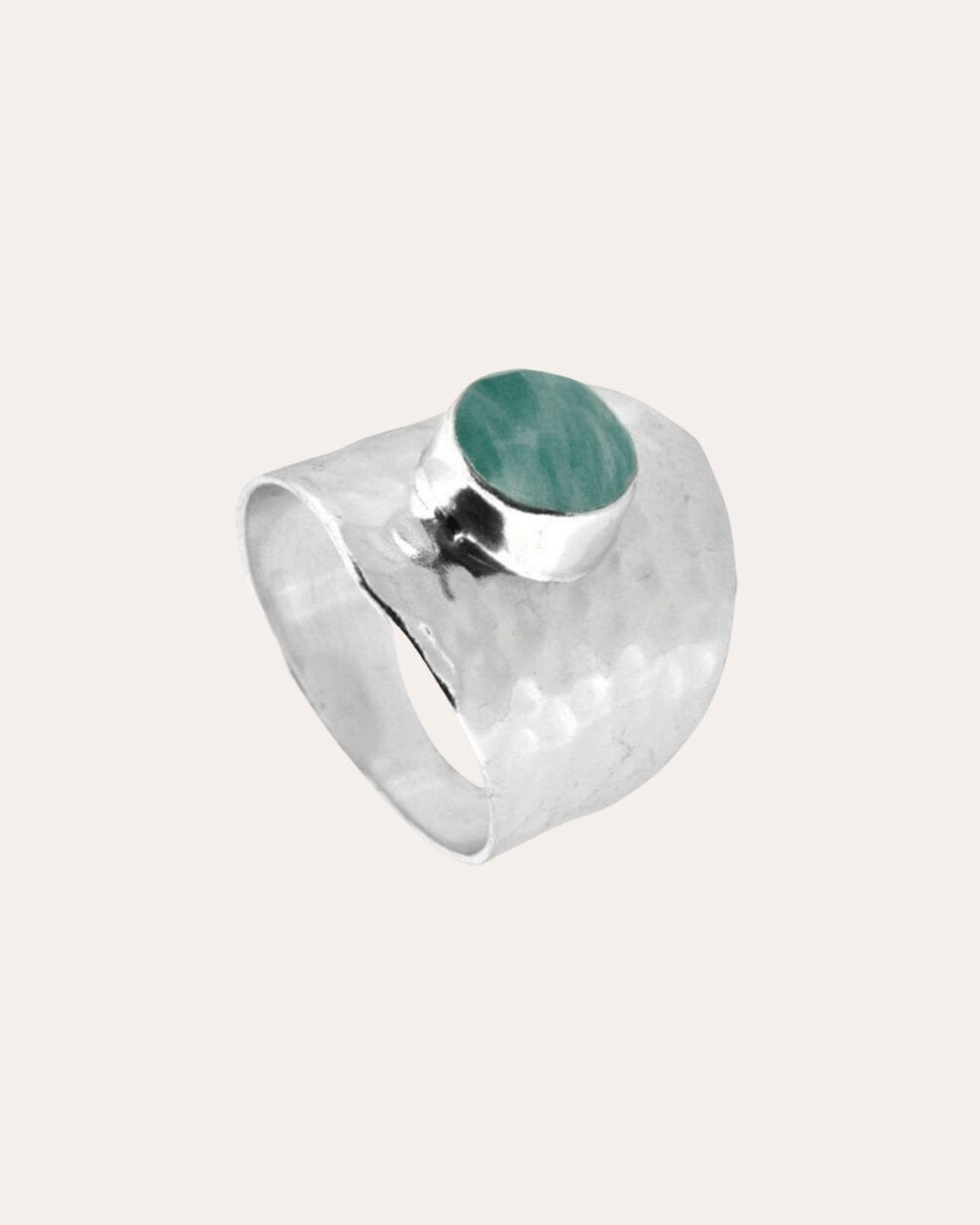 heylove ANILLOS ANILLO BIG AMAZONITA STONE