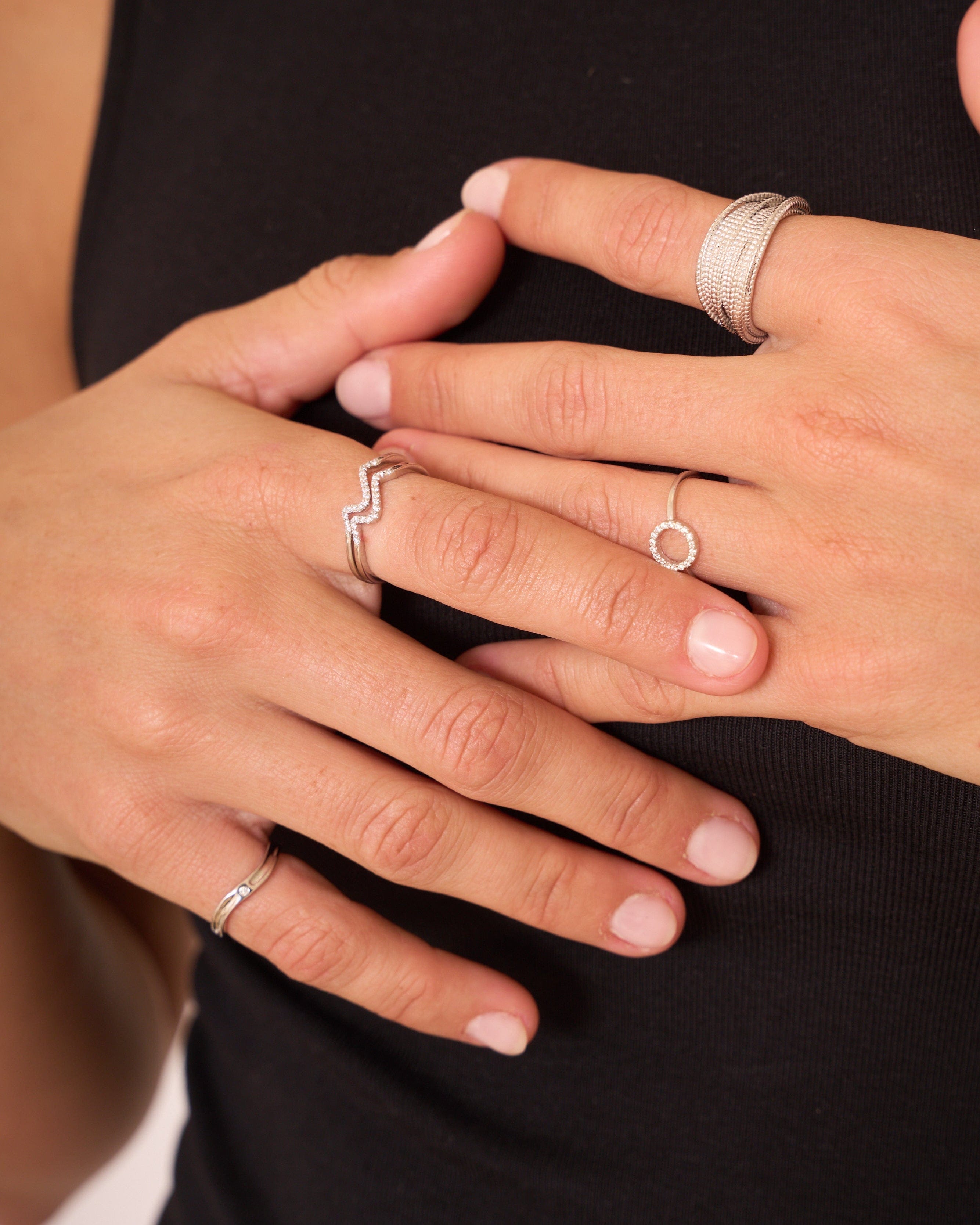 heylove ANILLOS ANILLO LITTLE WAVE CZ