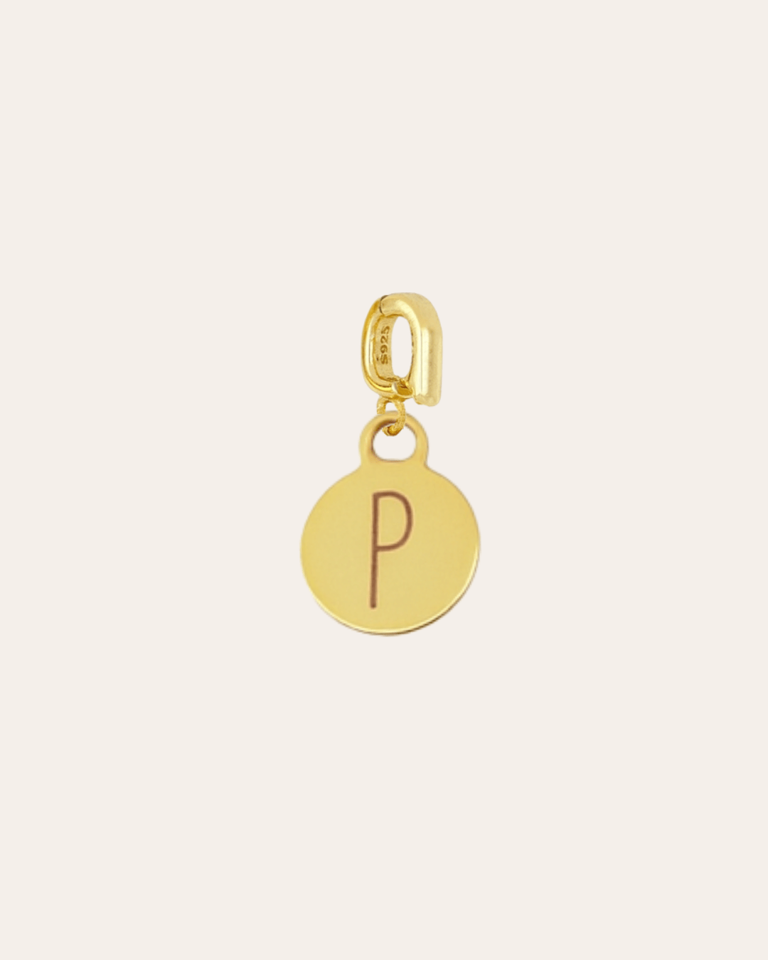 heylove CHARM CHARM INICIAL CHAPITA ORO