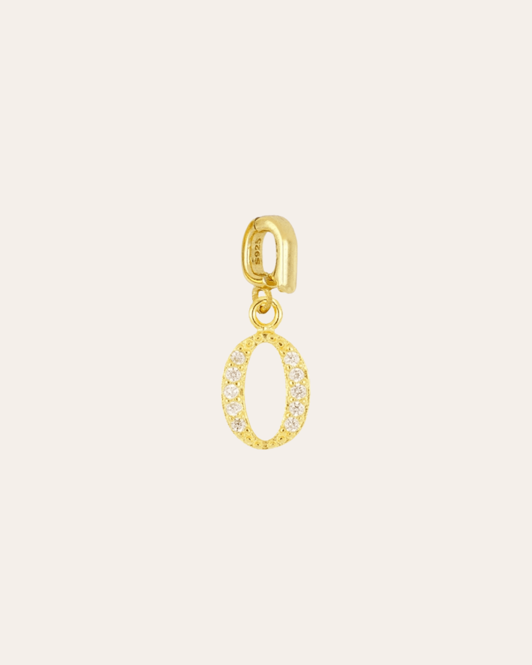 heylove CHARM CHARM INICIAL CIRCONITA ORO