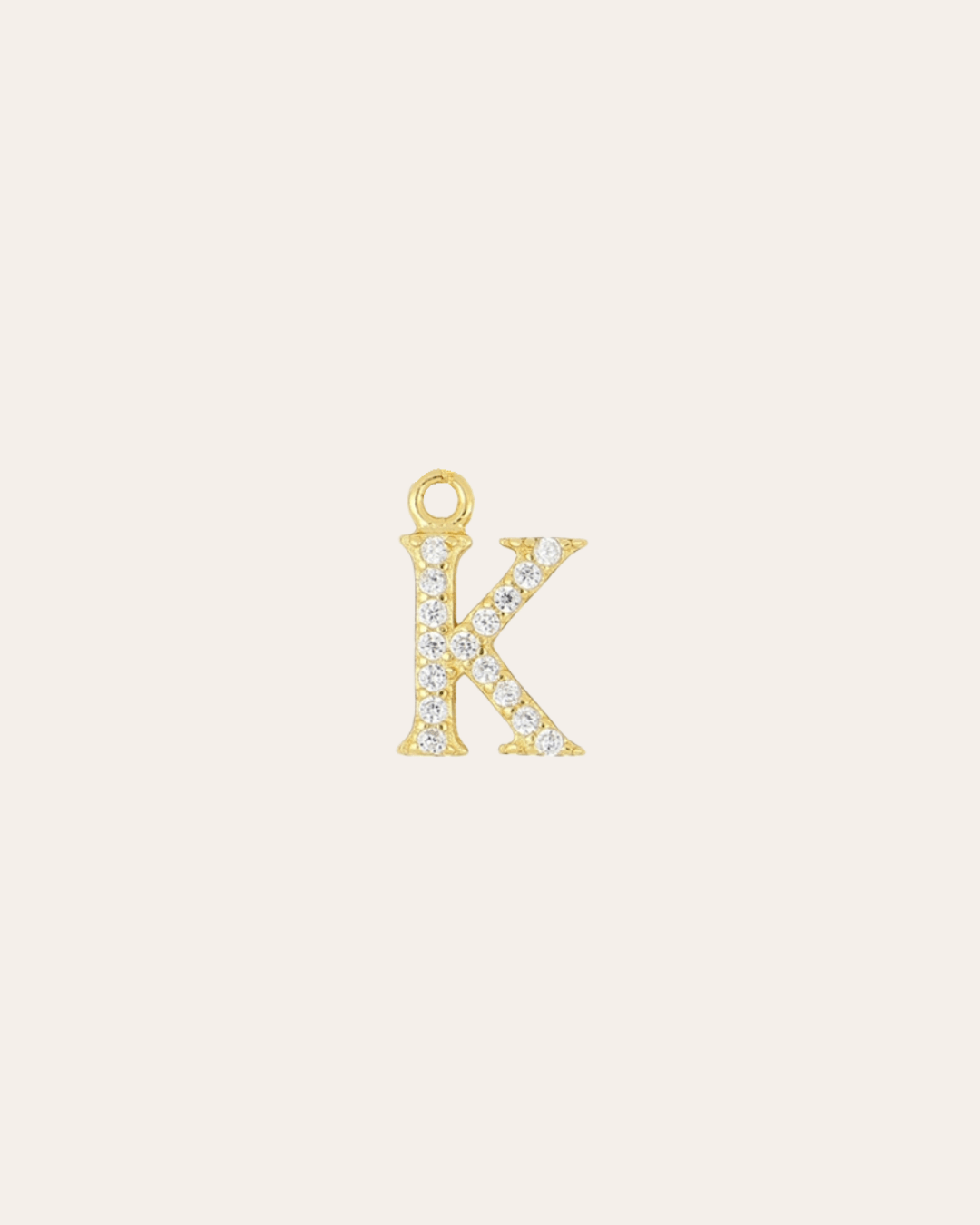 heylove CHARM CHARM INICIAL CIRCONITA ORO