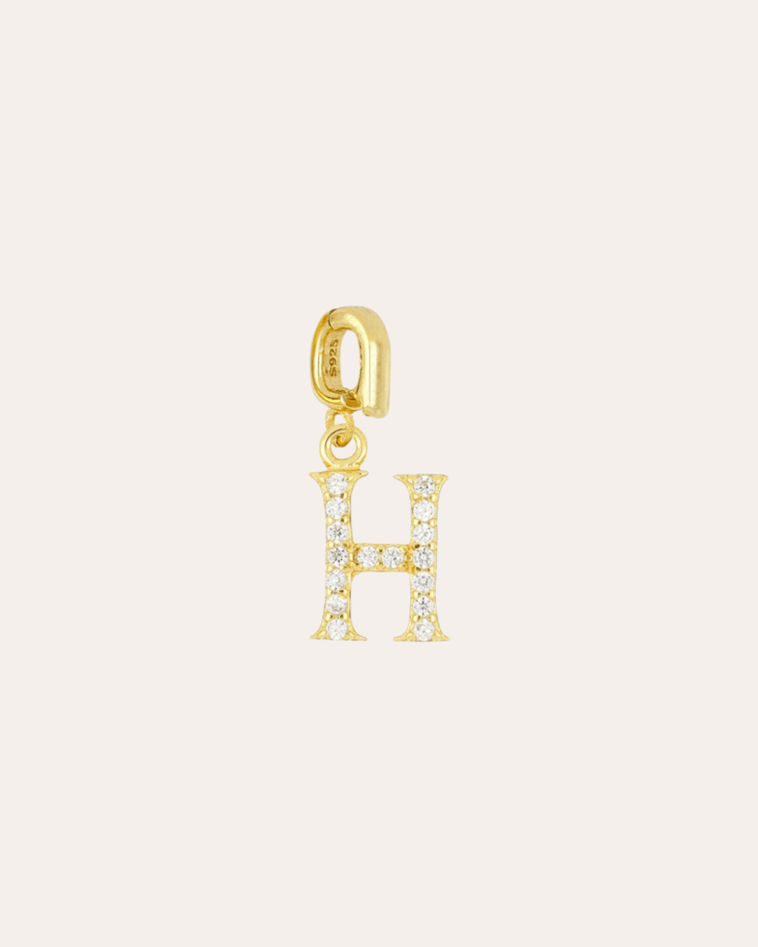heylove CHARM CHARM INICIAL CIRCONITA ORO