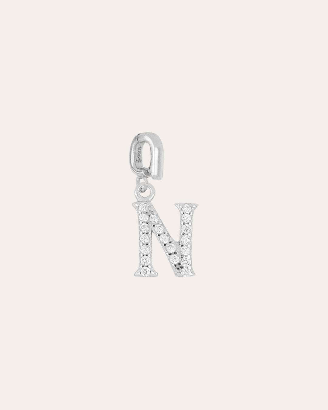 heylove CHARM CHARM INICIAL CIRCONITA PLATA