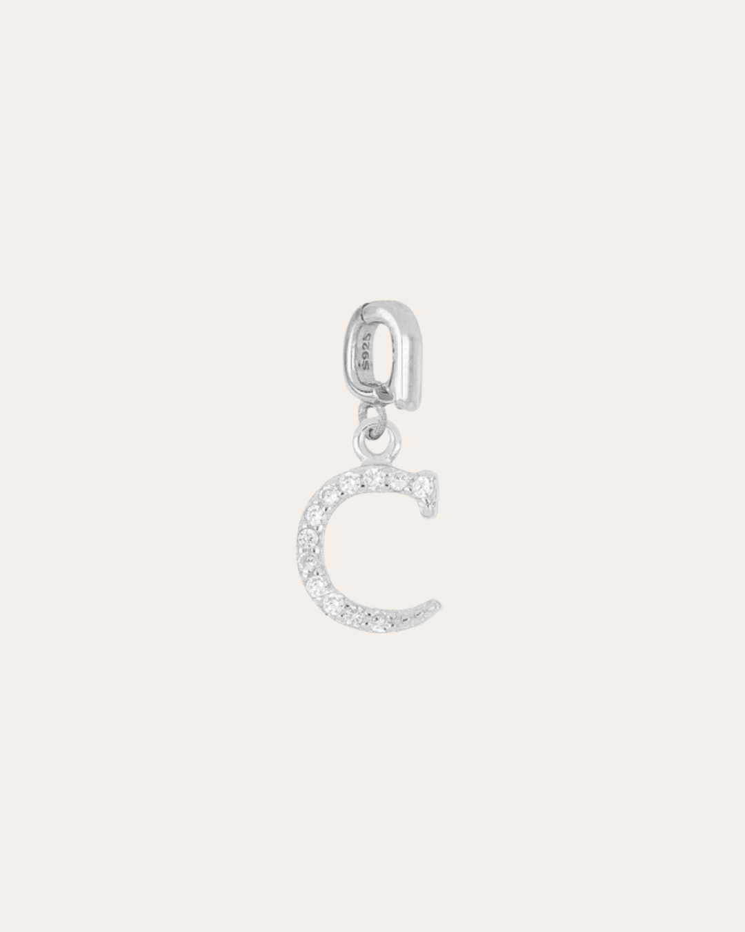 heylove CHARM CHARM INICIAL CIRCONITA PLATA