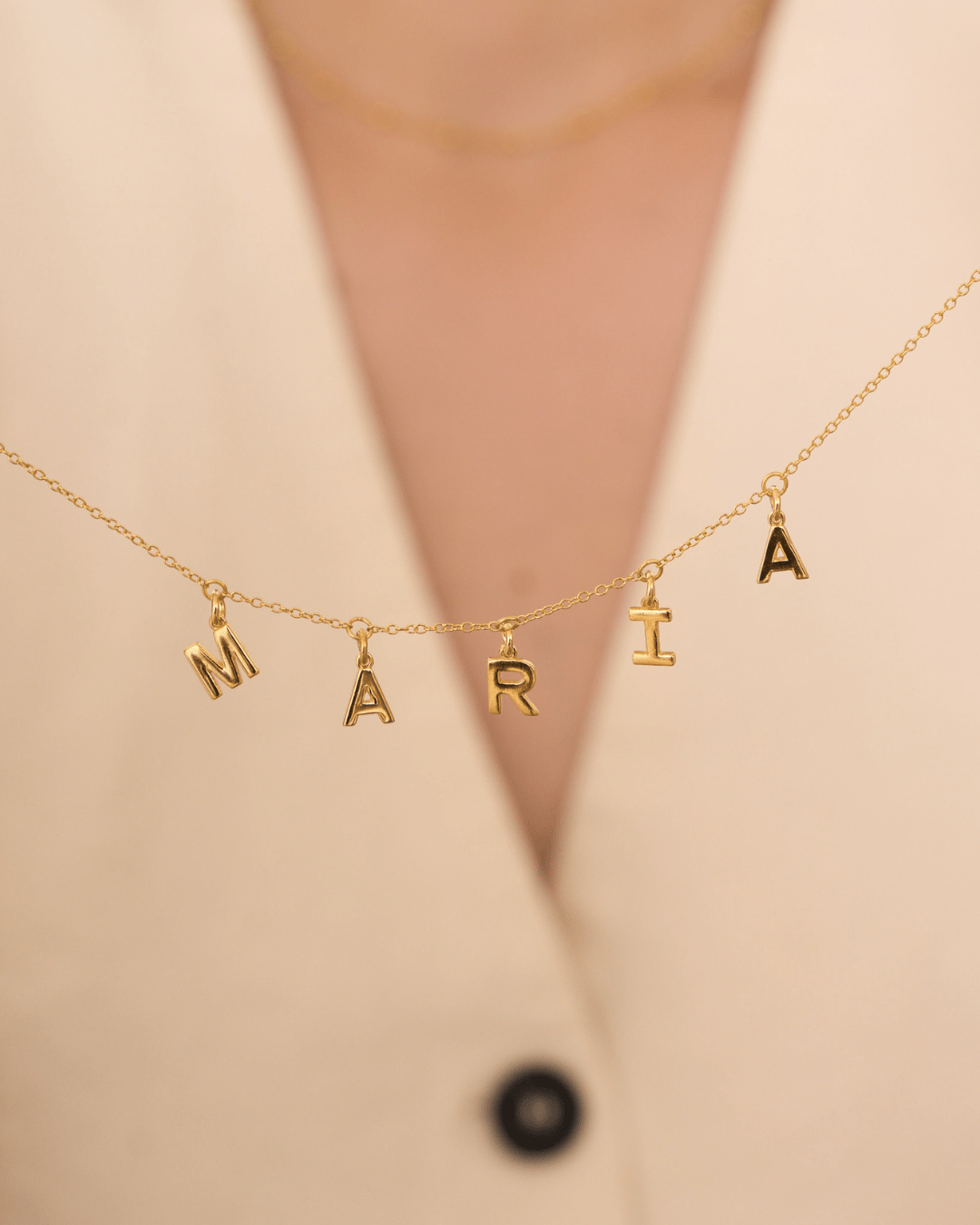 heylove CHARM CHARM INICIAL LISA ORO