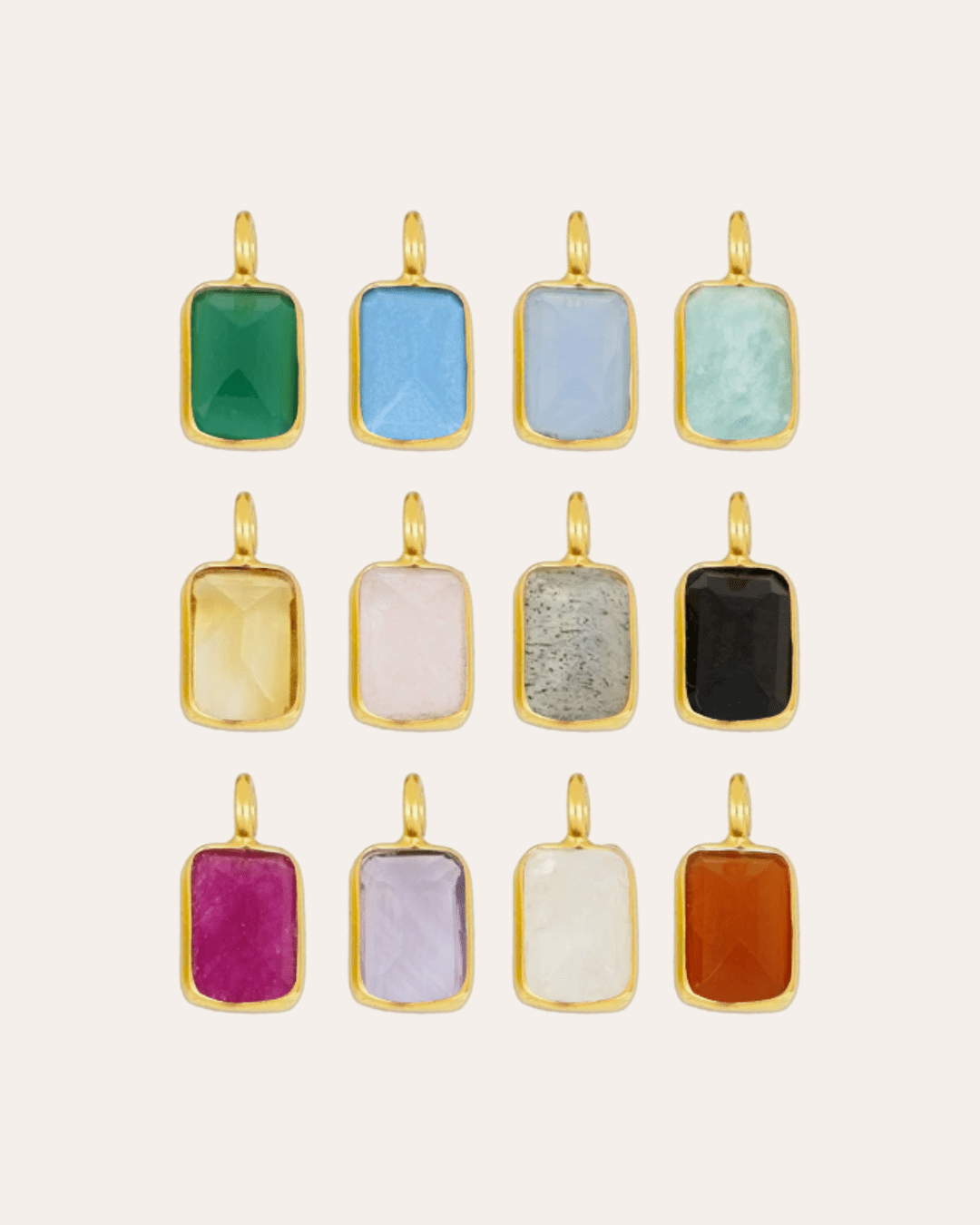 heylove CHARM CHARM RECTANGLE MINERAL