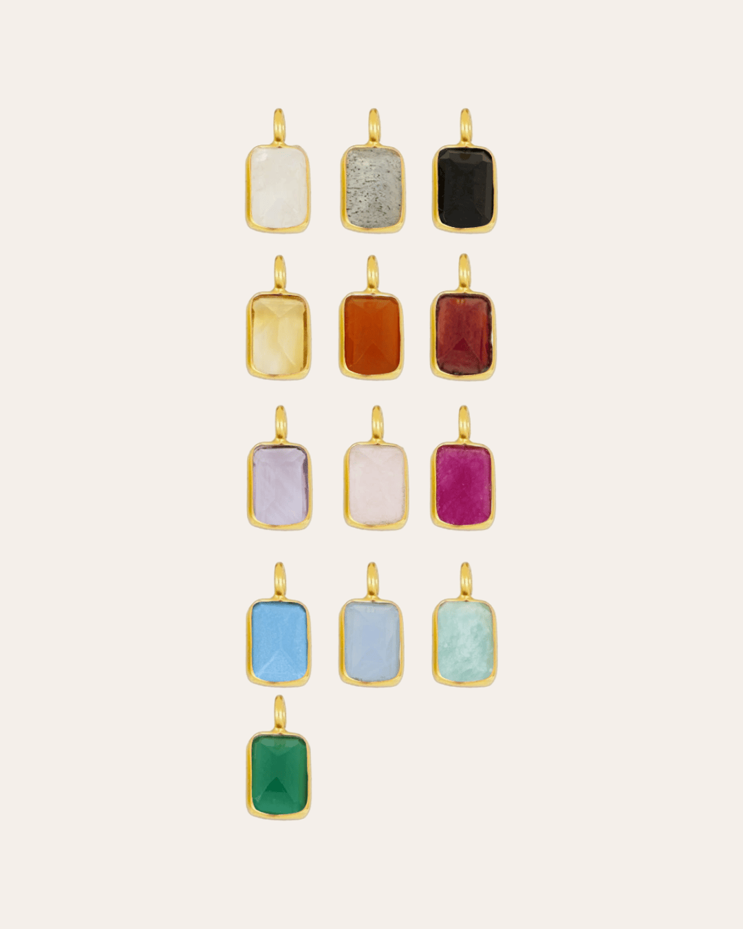 heylove CHARM CHARM RECTANGLE MINERAL