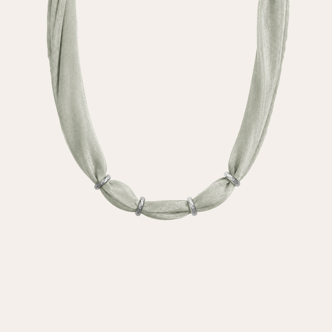 heylove COLLAR SEDA PARA PERSONALIZAR ZEN BLUE