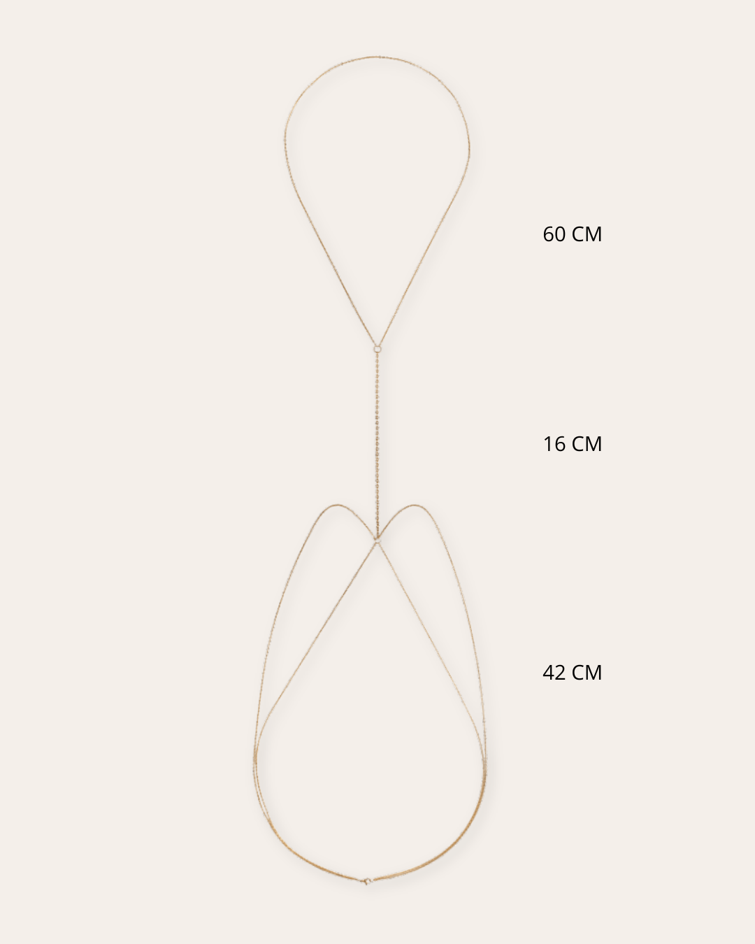 heylove COLLARES BODY CHAIN MIAMI