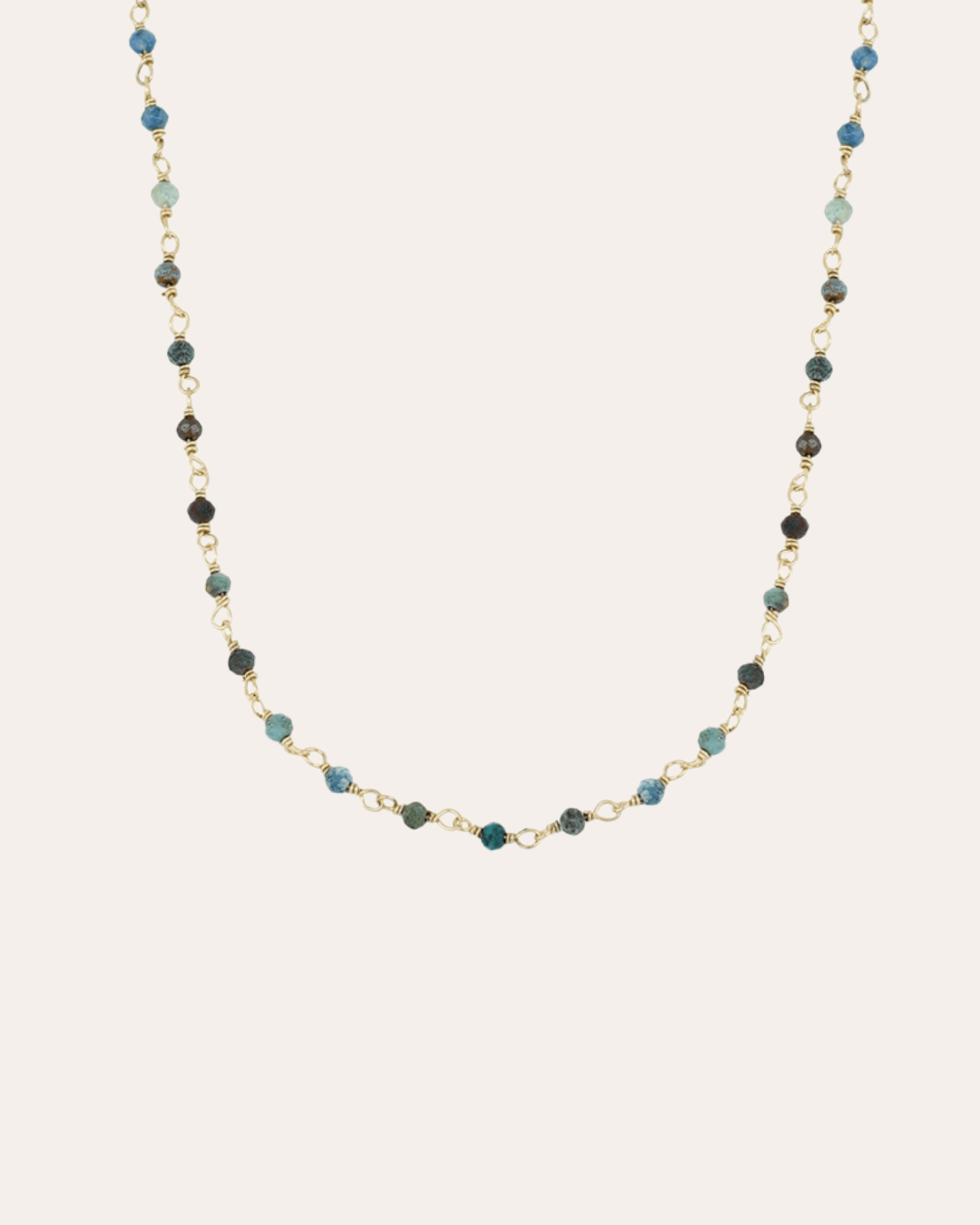 heylove COLLARES CADENA ROSARIO CRISOCOLA