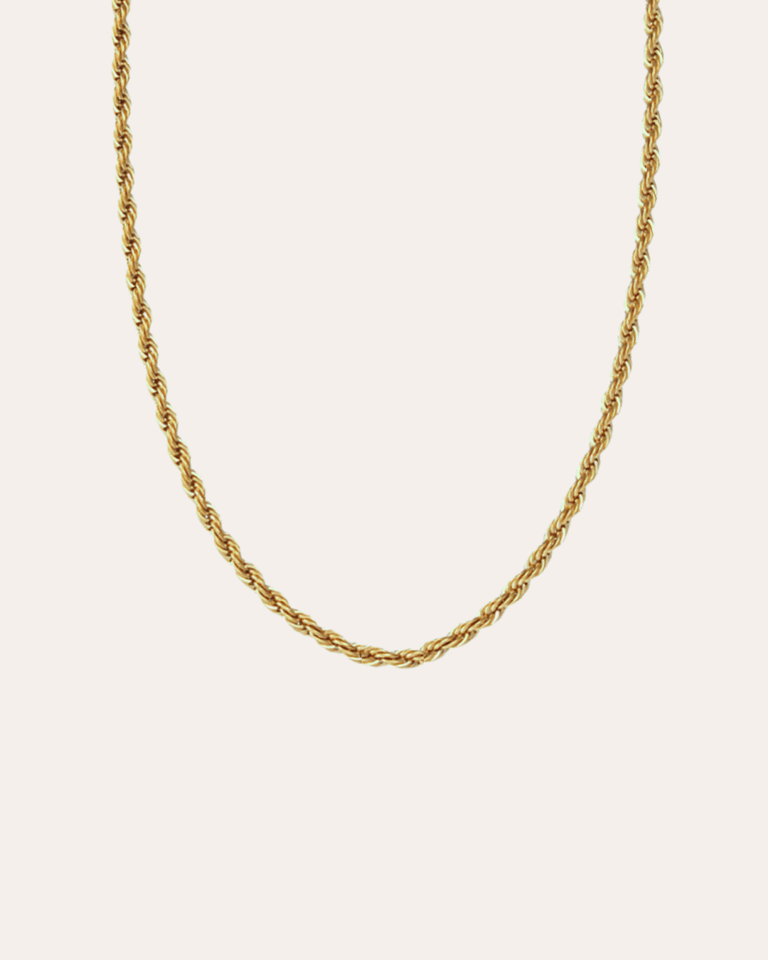 heylove COLLARES CADENA TWIST ACERO