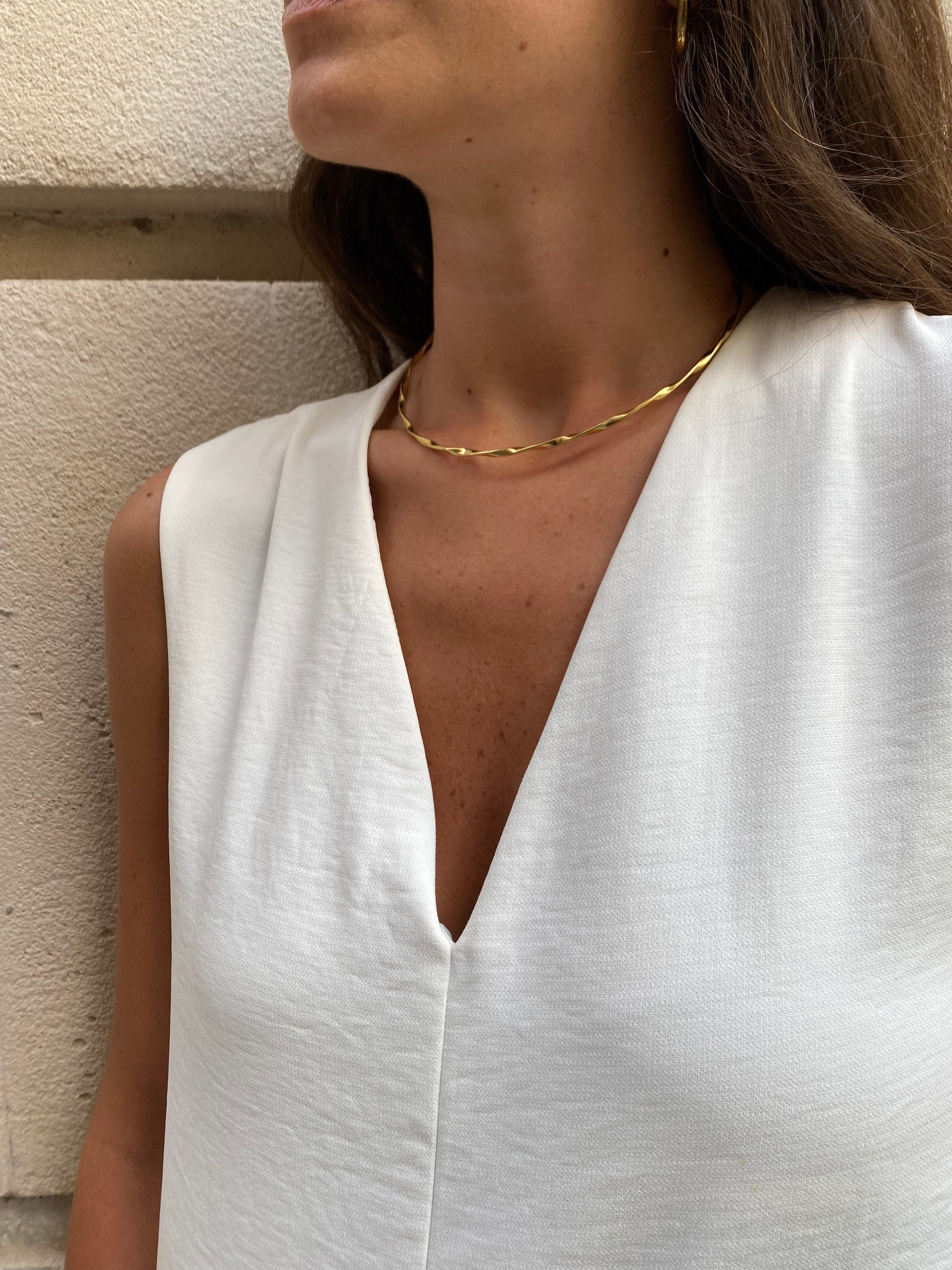 heylove Collares CHOKER RÍGIDO CURLY