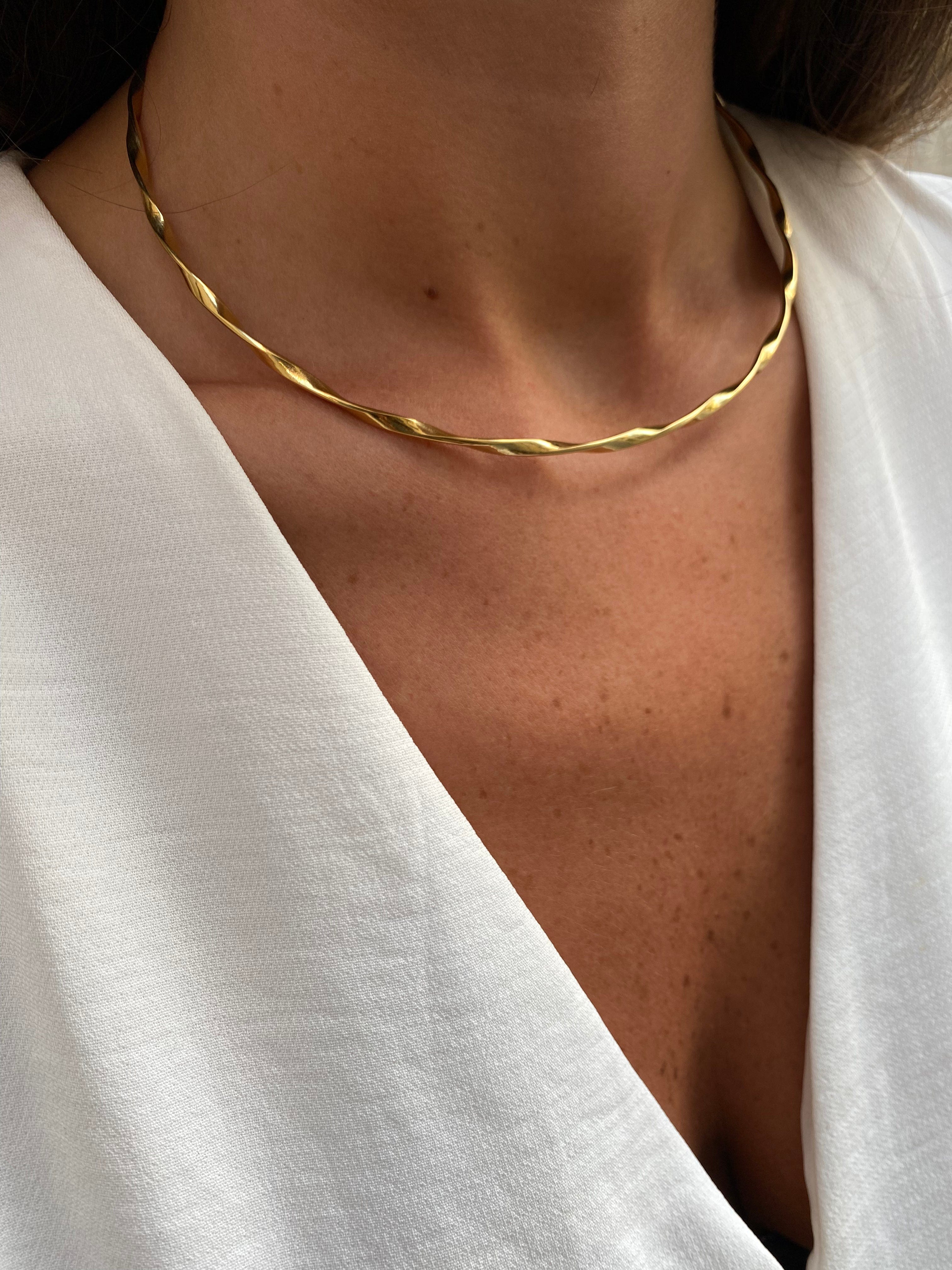 heylove Collares CHOKER RÍGIDO CURLY