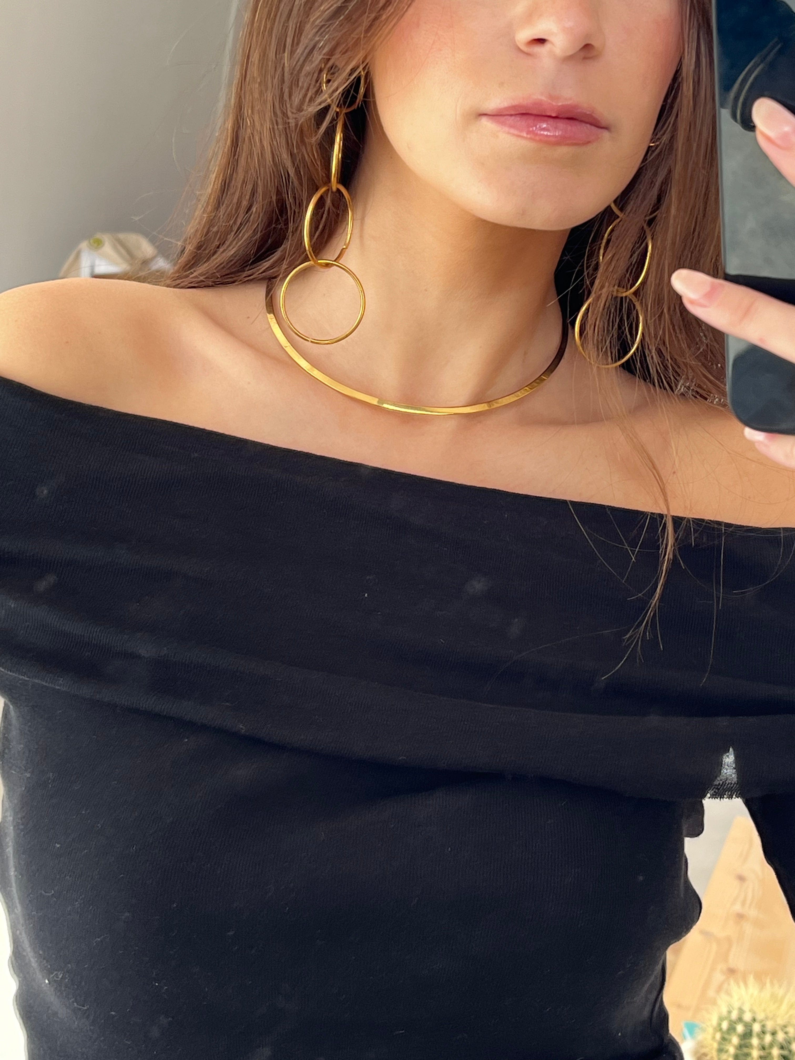 heylove Collares CHOKER RÍGIDO FLAT