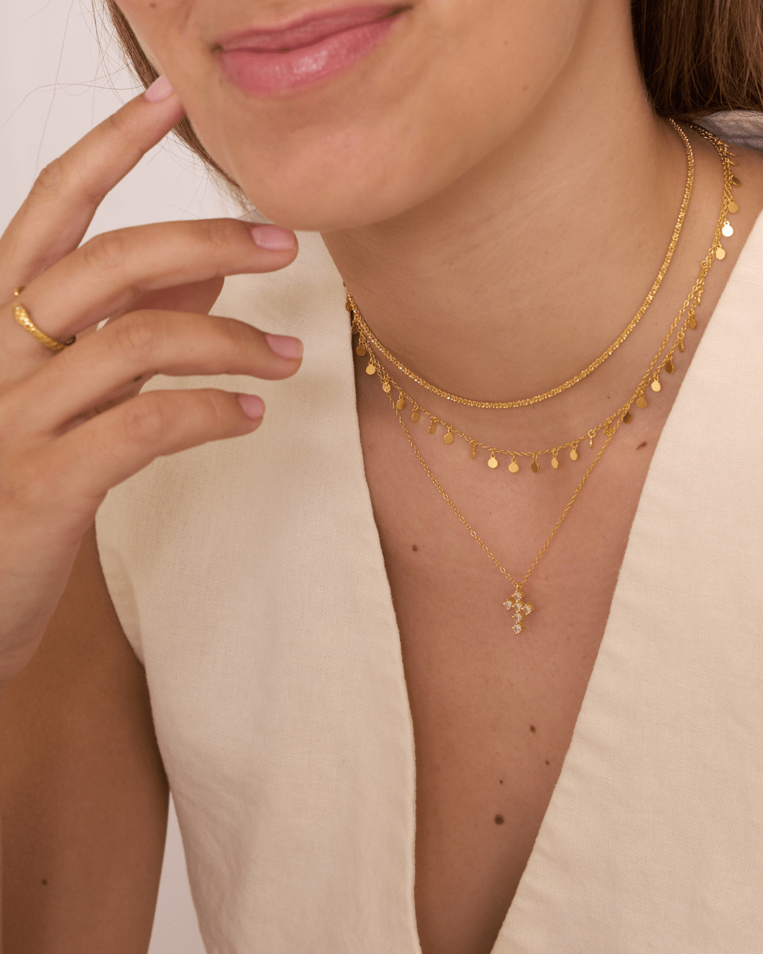 heylove COLLARES COLLAR CRUZ CZ