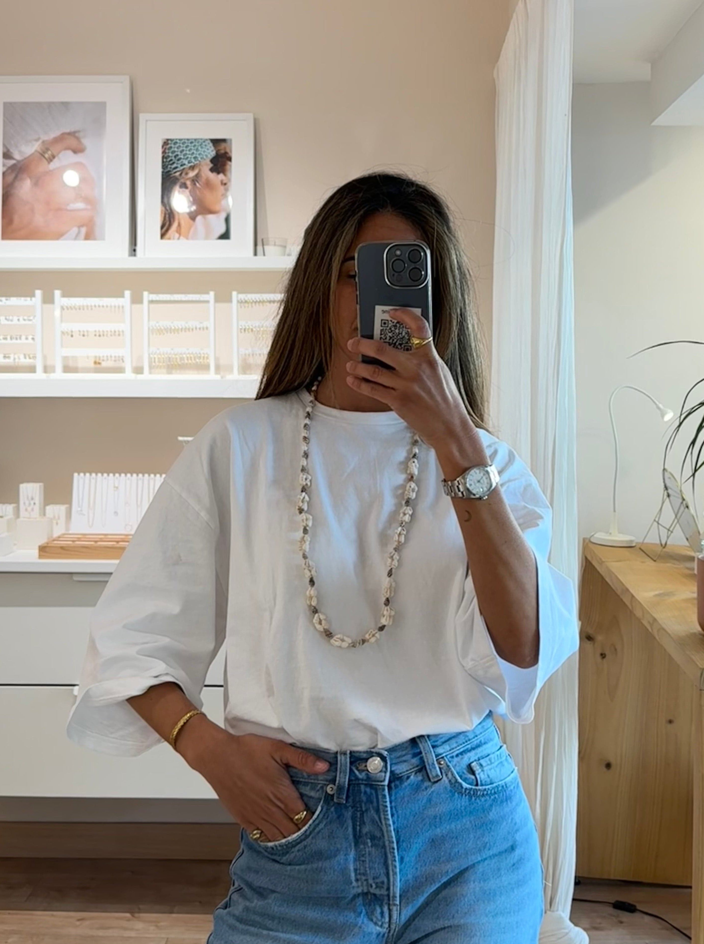 heylove COLLARES COLLAR DE CONCHAS NATURALES