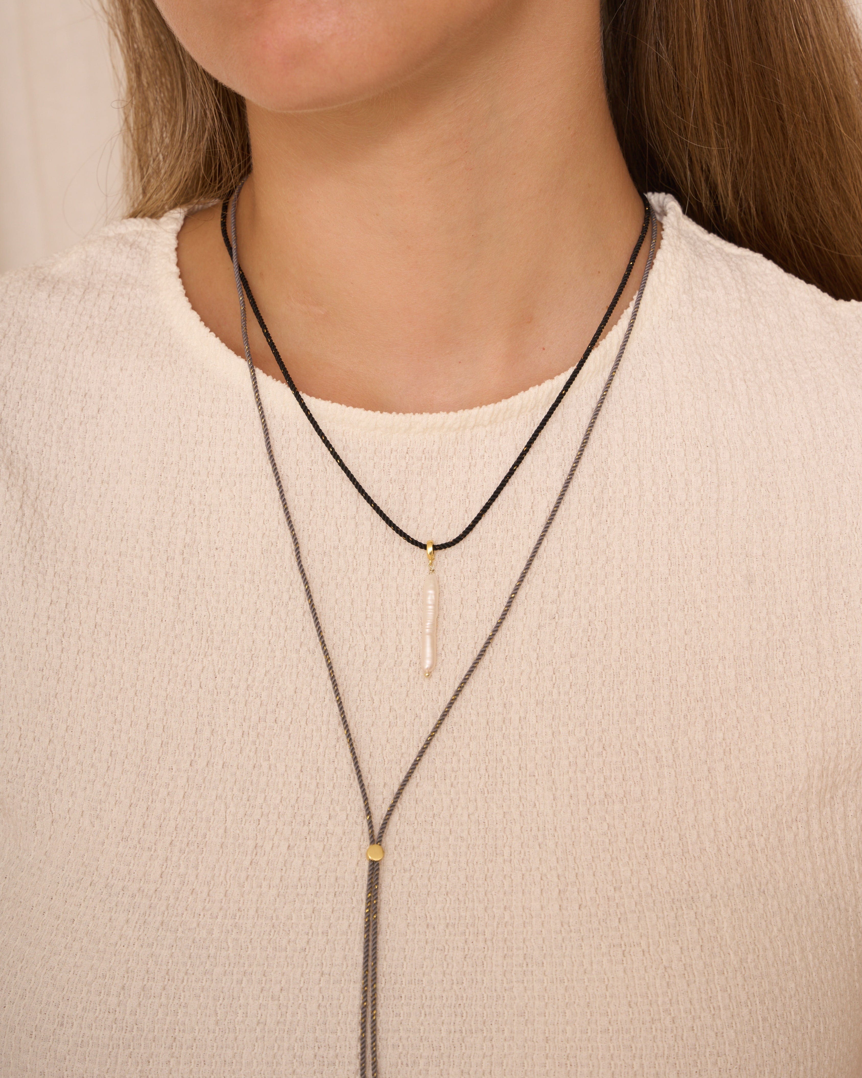 heylove COLLARES COLLAR DE CORDON FINO AJUSTABLE