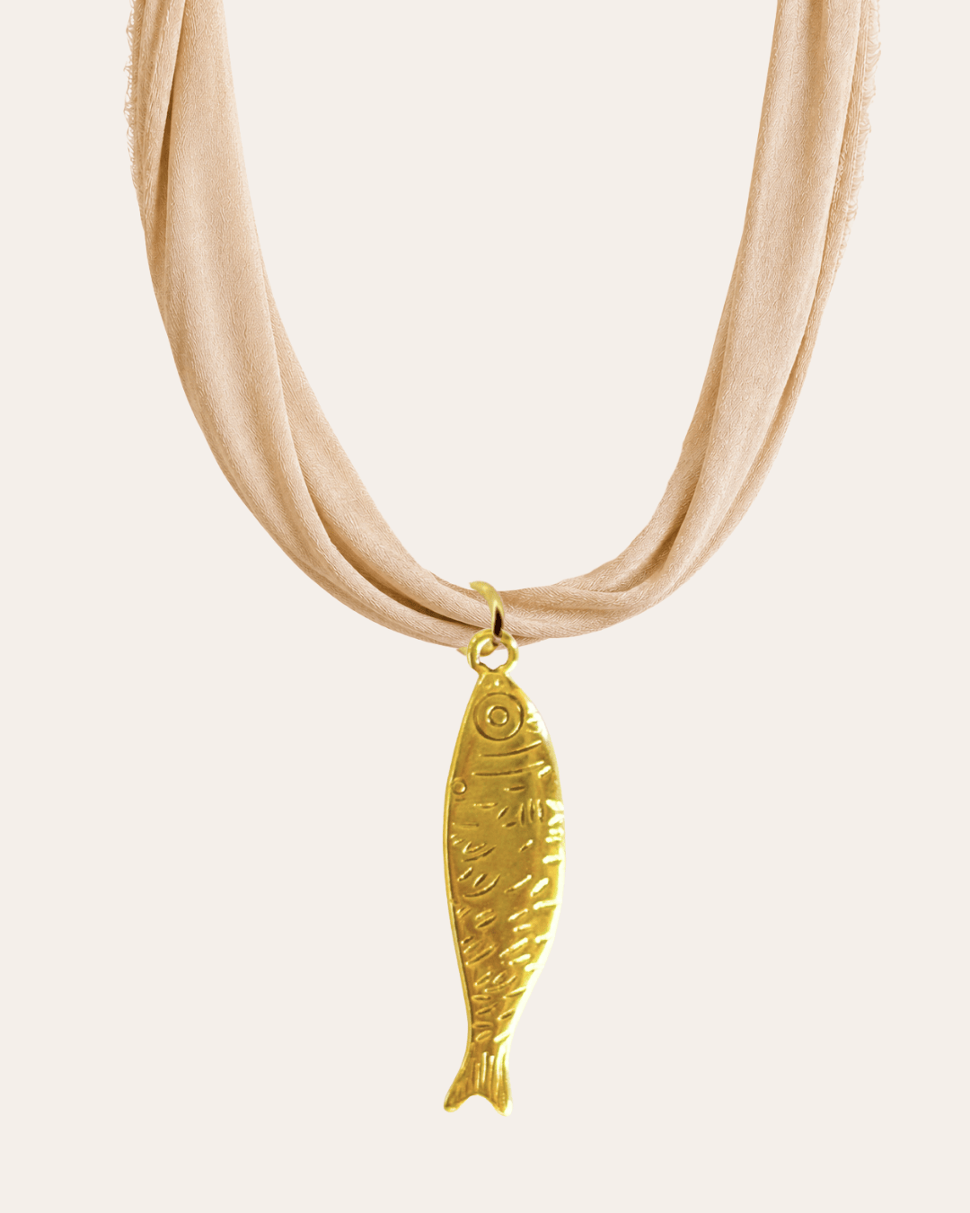 heylove COLLARES COLLAR DE SEDA CON PEZ