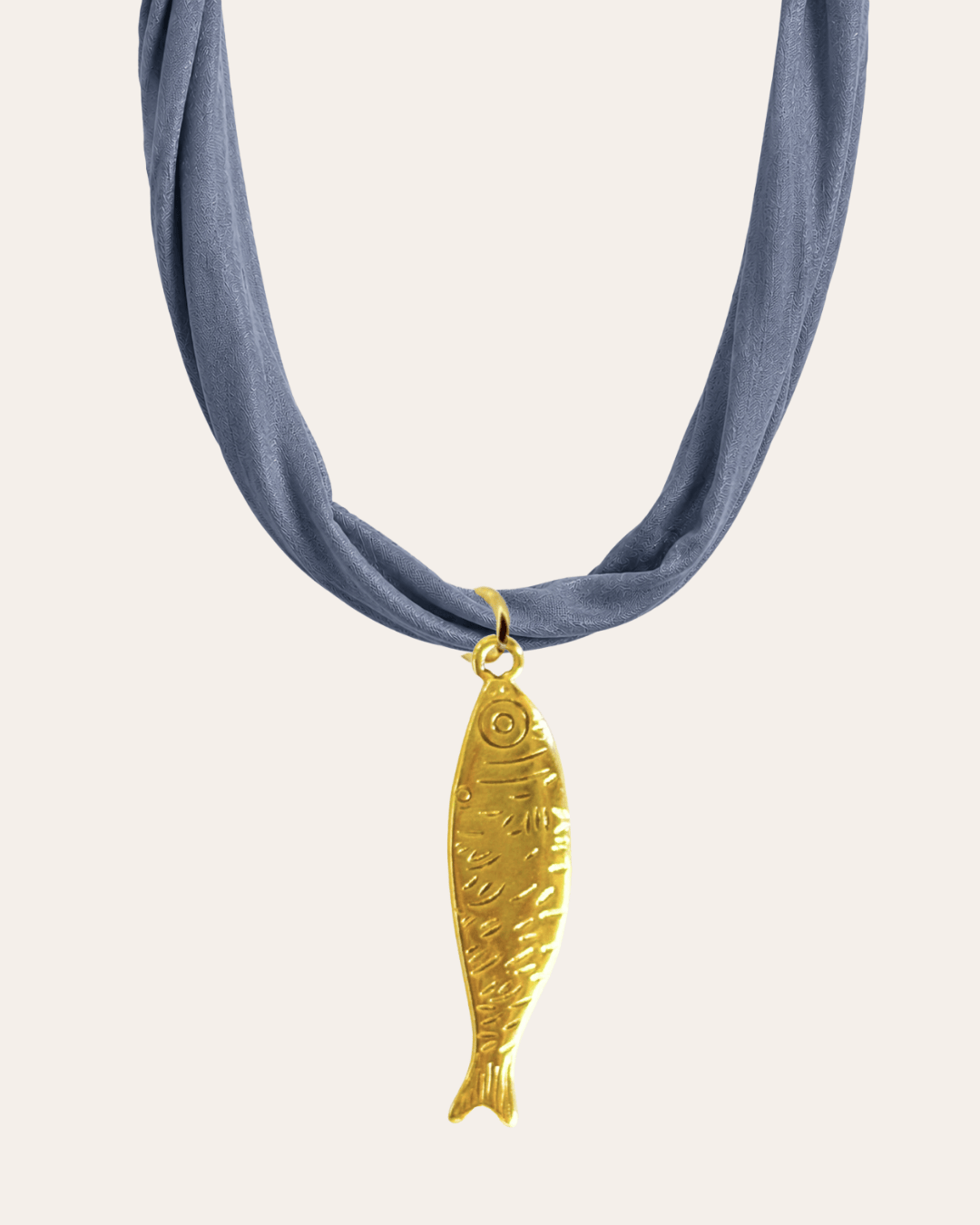 heylove COLLARES COLLAR DE SEDA CON PEZ