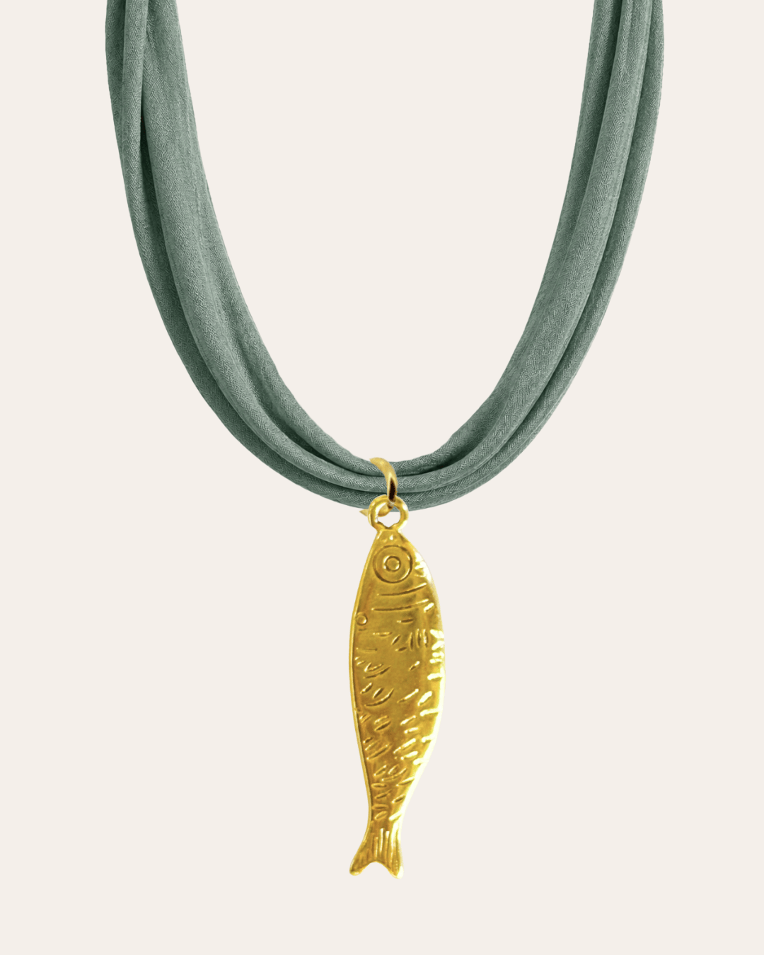 heylove COLLARES COLLAR DE SEDA CON PEZ