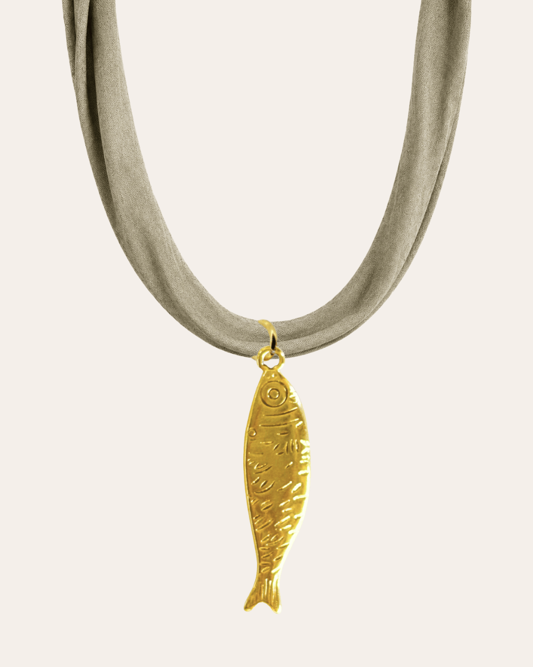 heylove COLLARES COLLAR DE SEDA CON PEZ