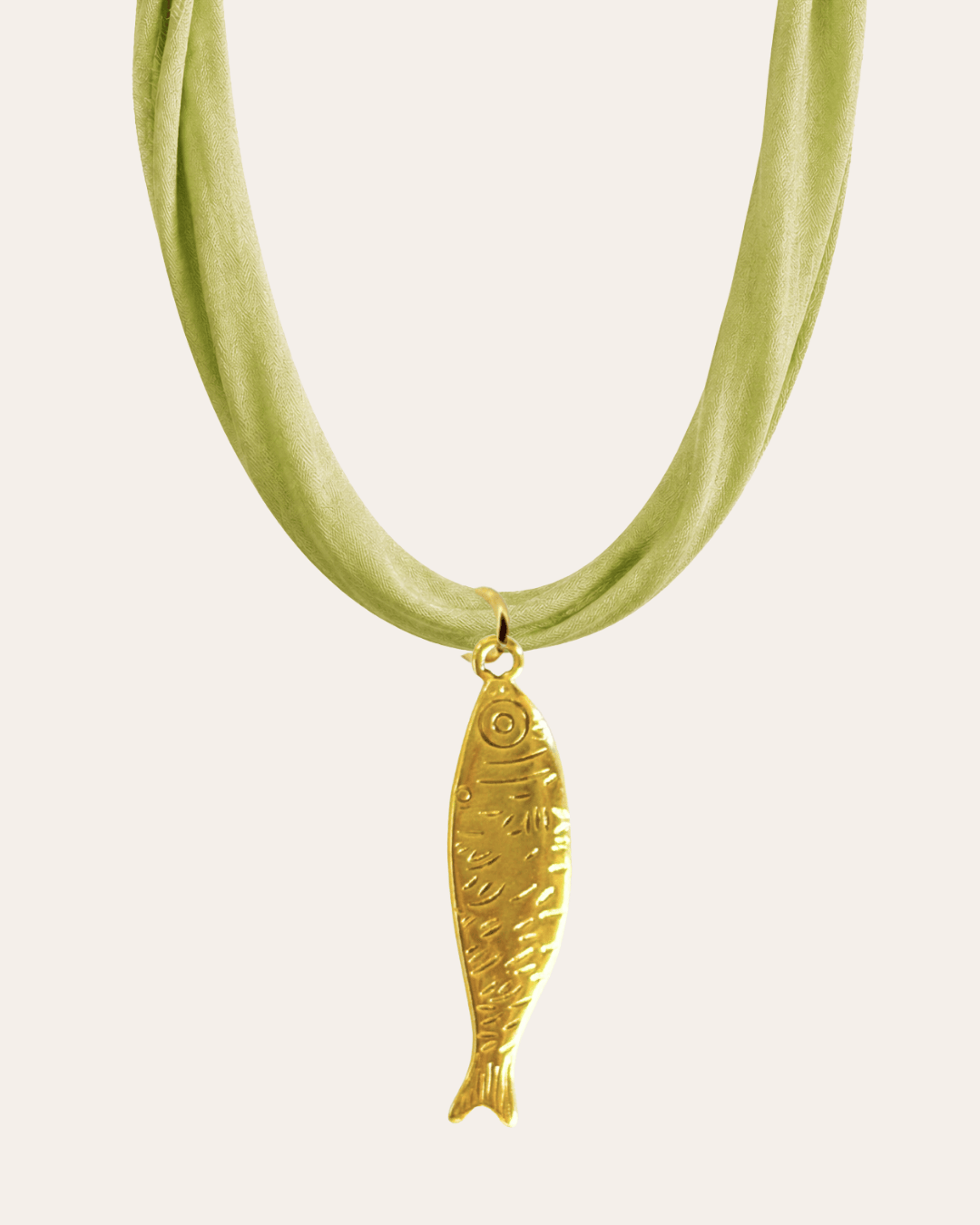 heylove COLLARES COLLAR DE SEDA CON PEZ