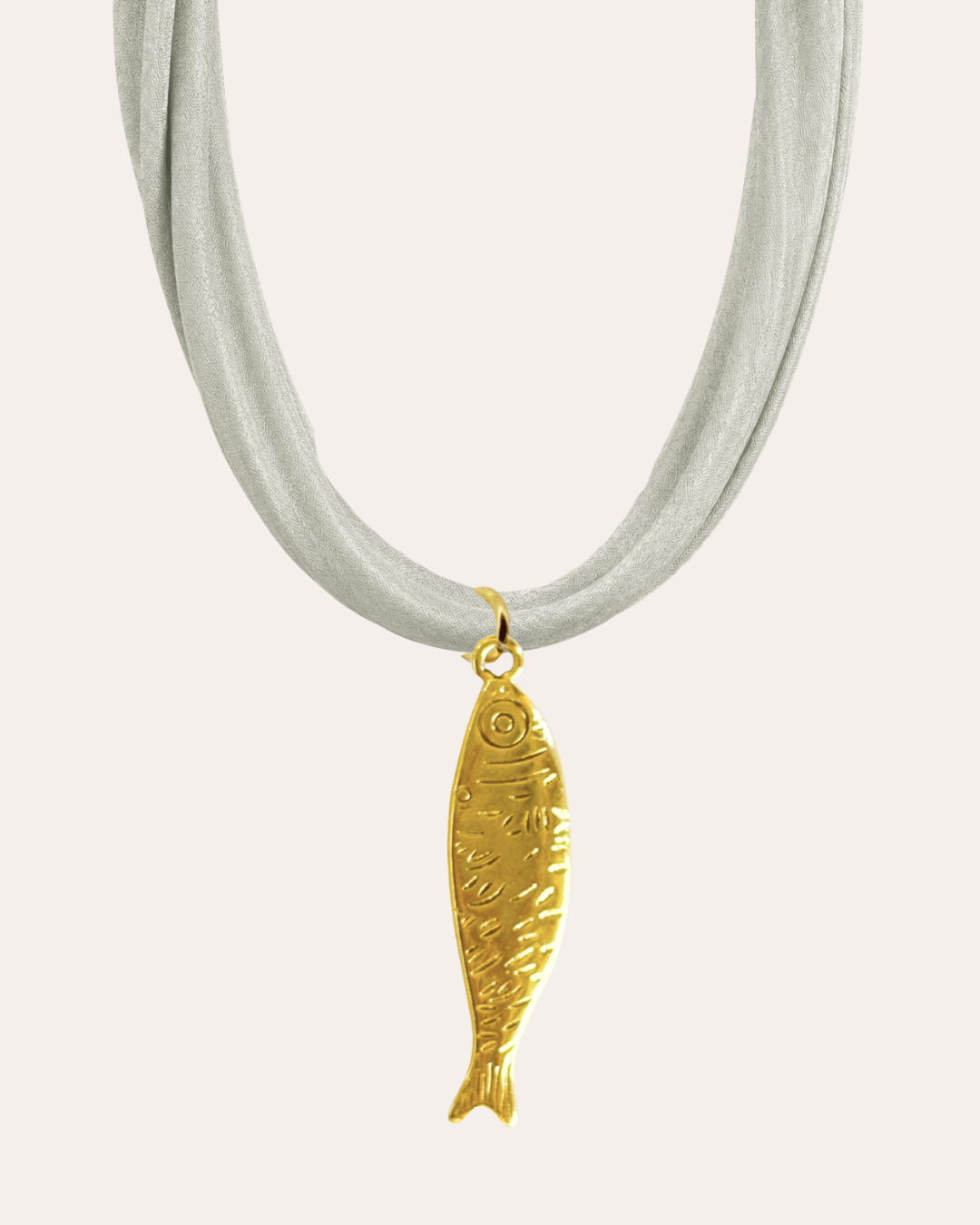 heylove COLLARES COLLAR DE SEDA CON PEZ