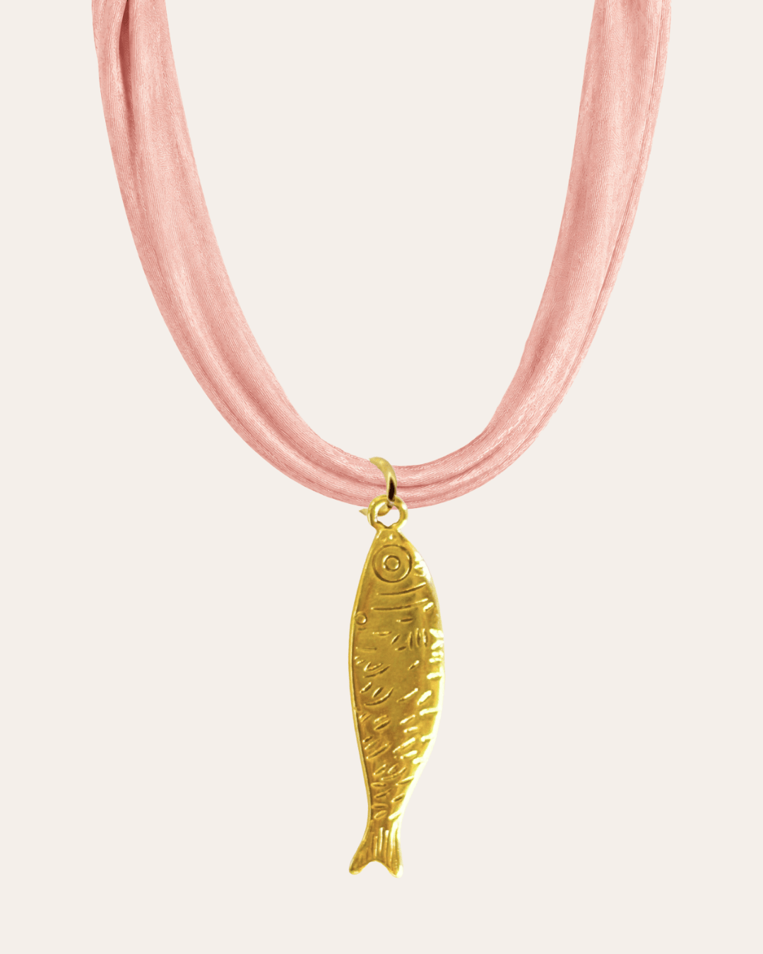 heylove COLLARES COLLAR DE SEDA CON PEZ