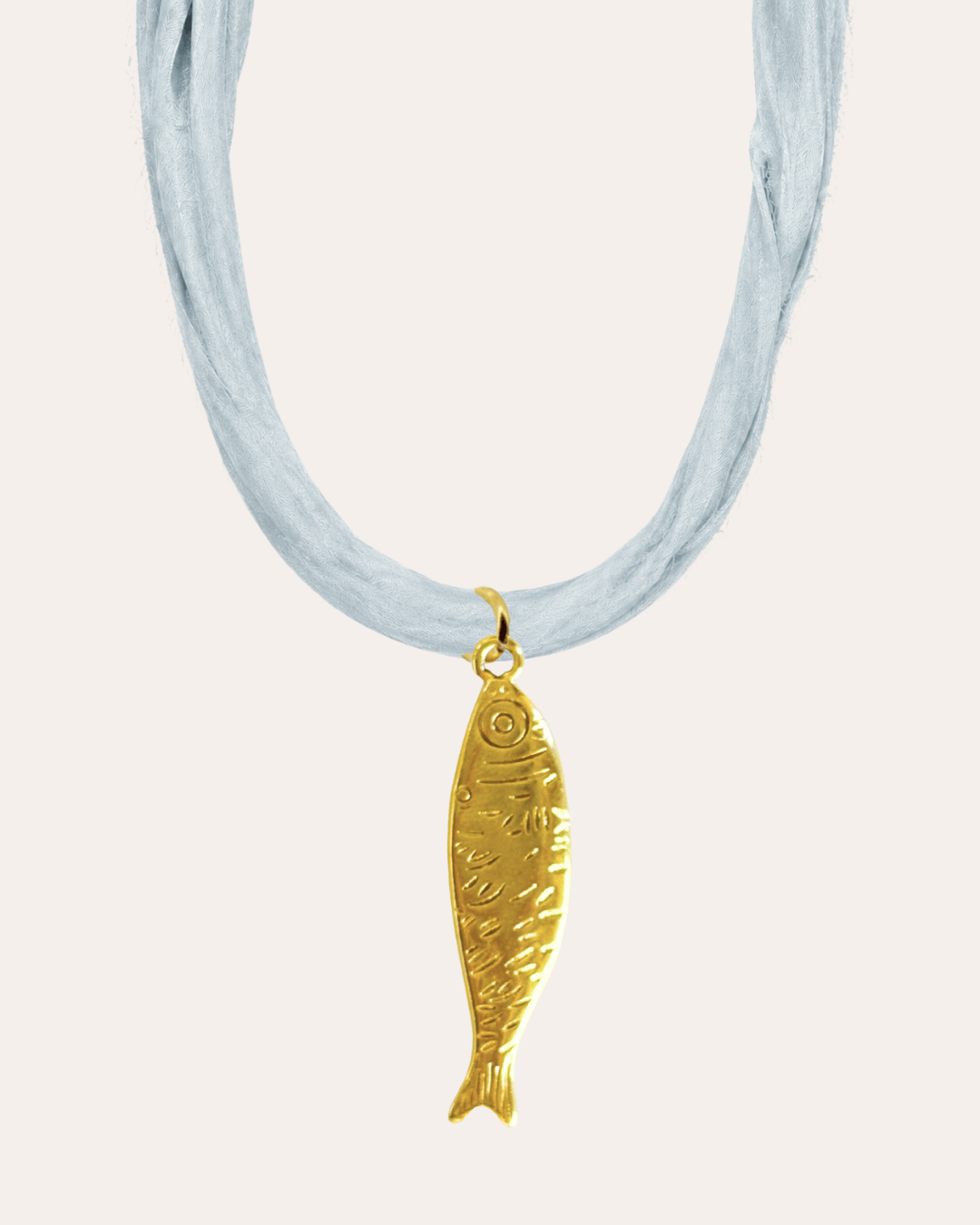 heylove COLLARES COLLAR DE SEDA CON PEZ