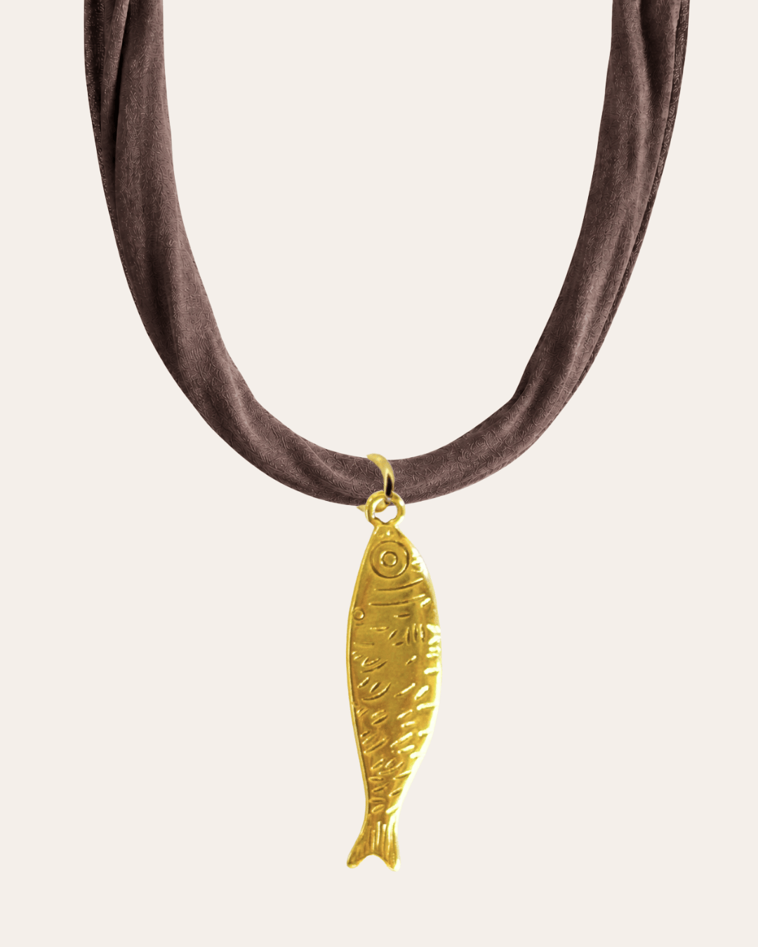 heylove COLLARES COLLAR DE SEDA CON PEZ