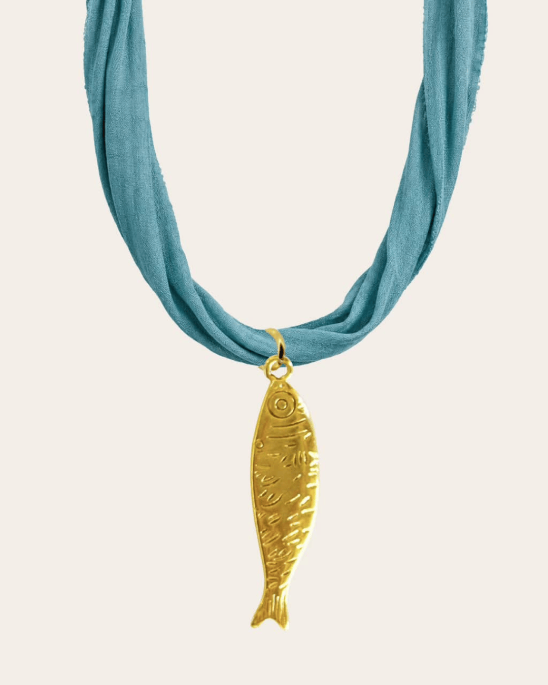 heylove COLLARES COLLAR DE SEDA CON PEZ