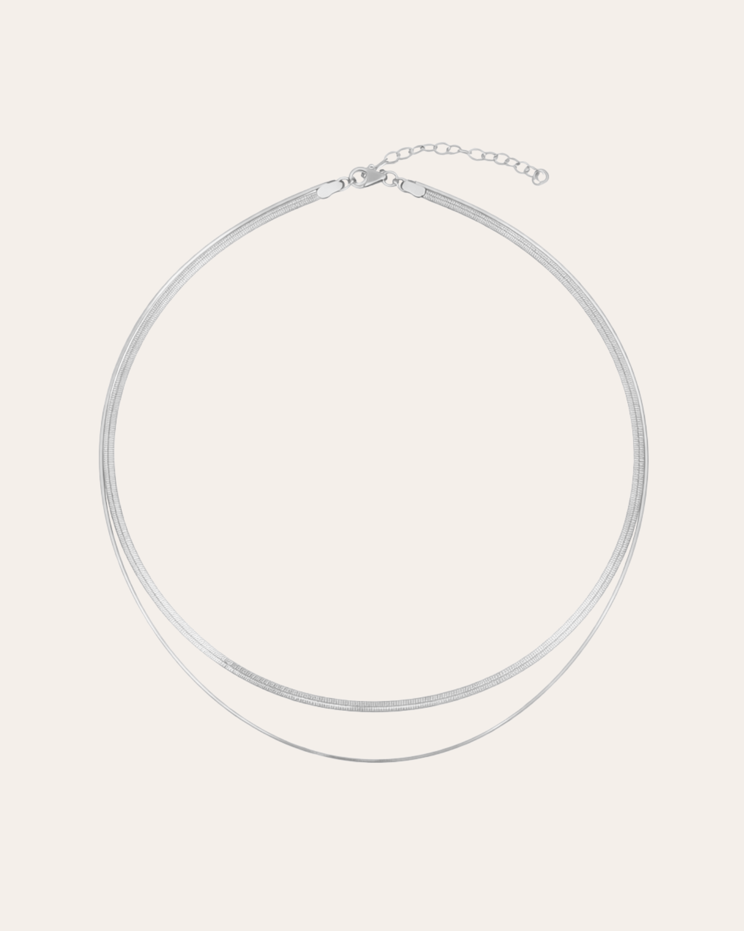 heylove COLLARES COLLAR DOBLE FLAT TAIL