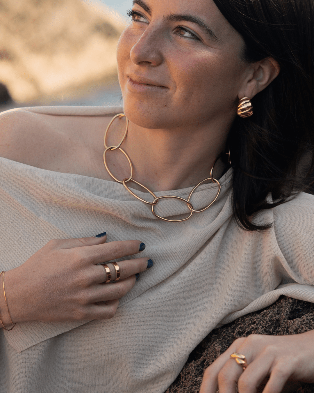 heylove COLLARES COLLAR MAXI OVAL