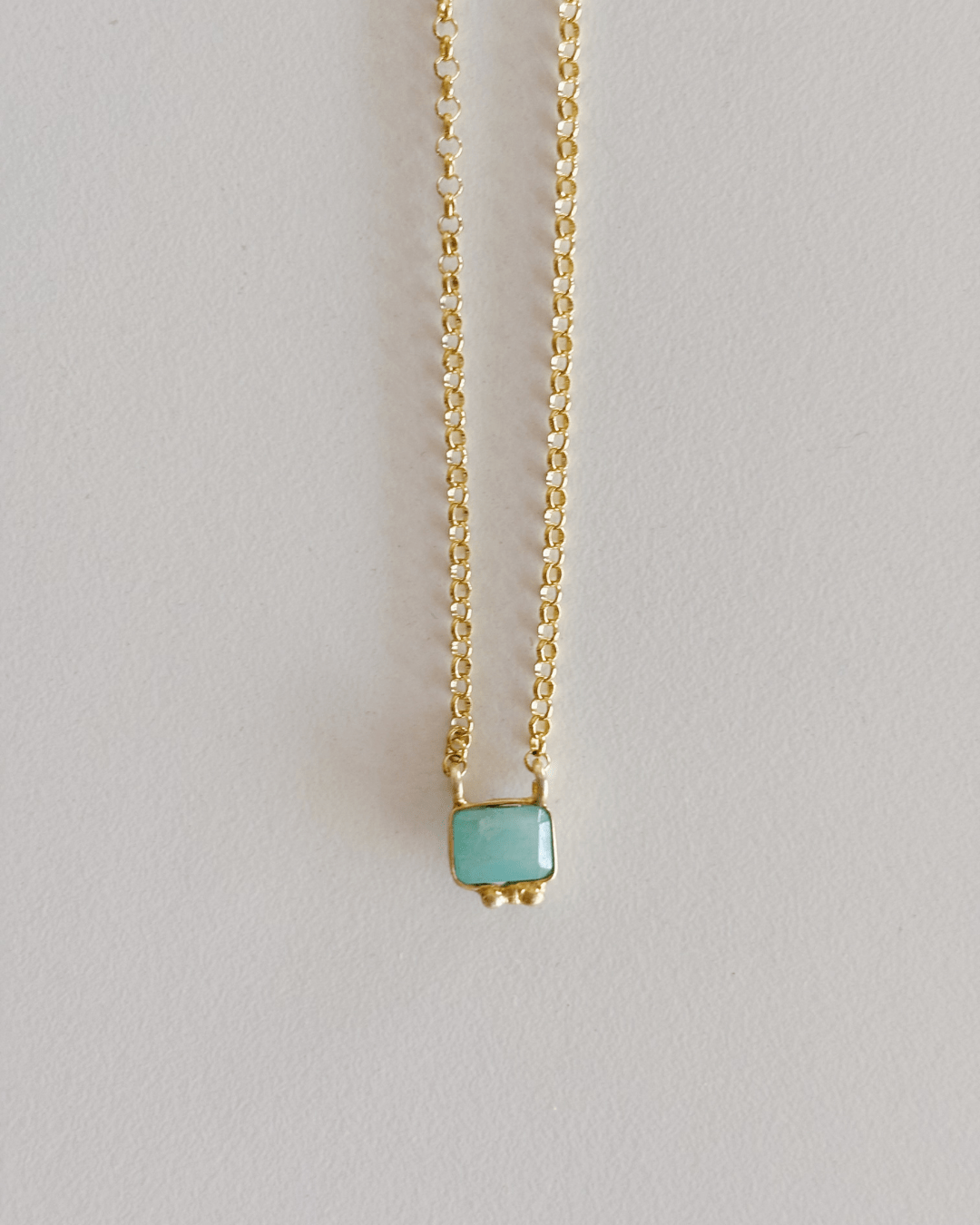 heylove COLLARES COLLAR MINERAL CUADRADO