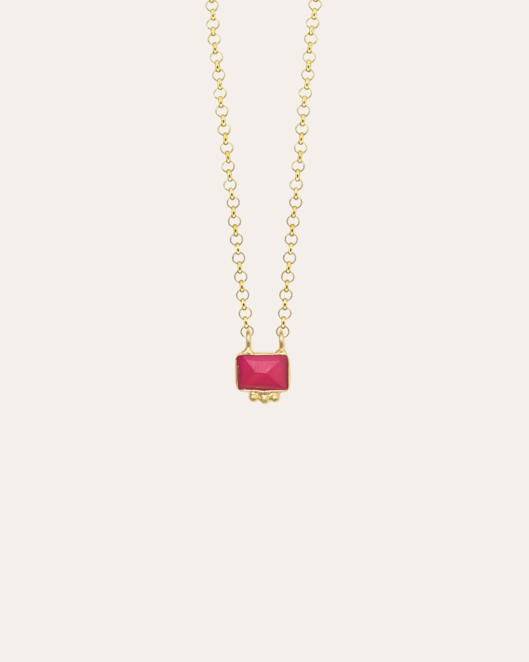heylove COLLARES COLLAR MINERAL CUADRADO