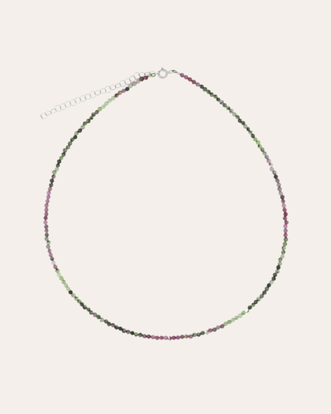 heylove COLLARES COLLAR MINERAL RUBI & ZOISITA 2.3 MM