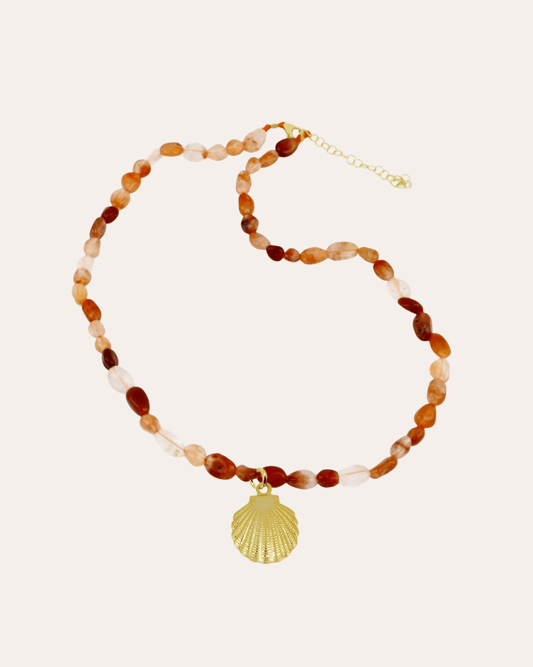 heylove COLLARES COLLAR MINERALES NARANJA