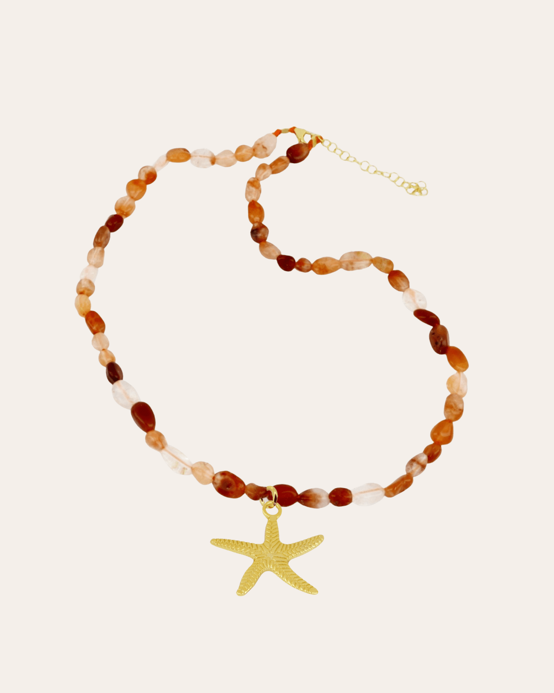 heylove COLLARES COLLAR MINERALES NARANJA