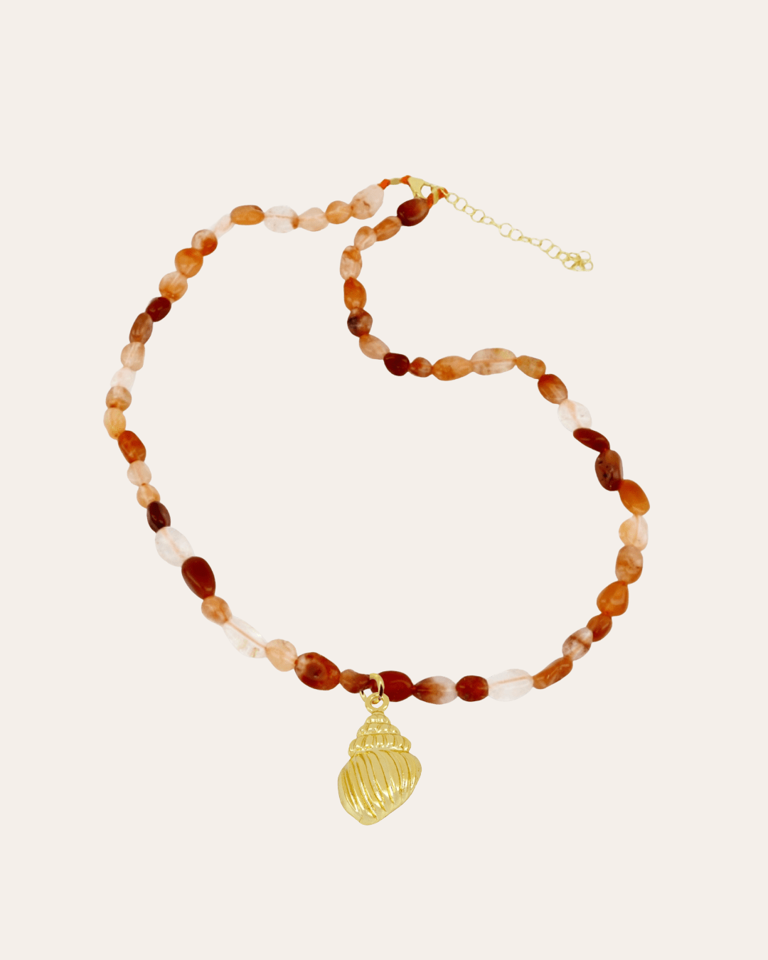 heylove COLLARES COLLAR MINERALES NARANJA