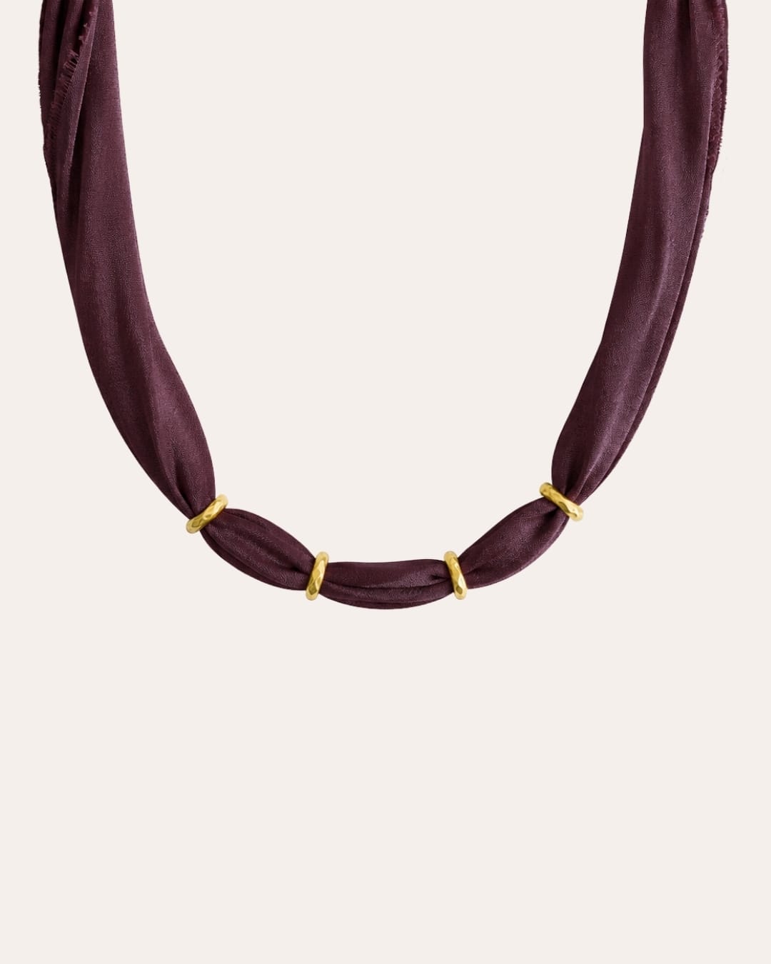 heylove COLLARES COLLAR SEDA PARA PERSONALIZAR BERENJENA