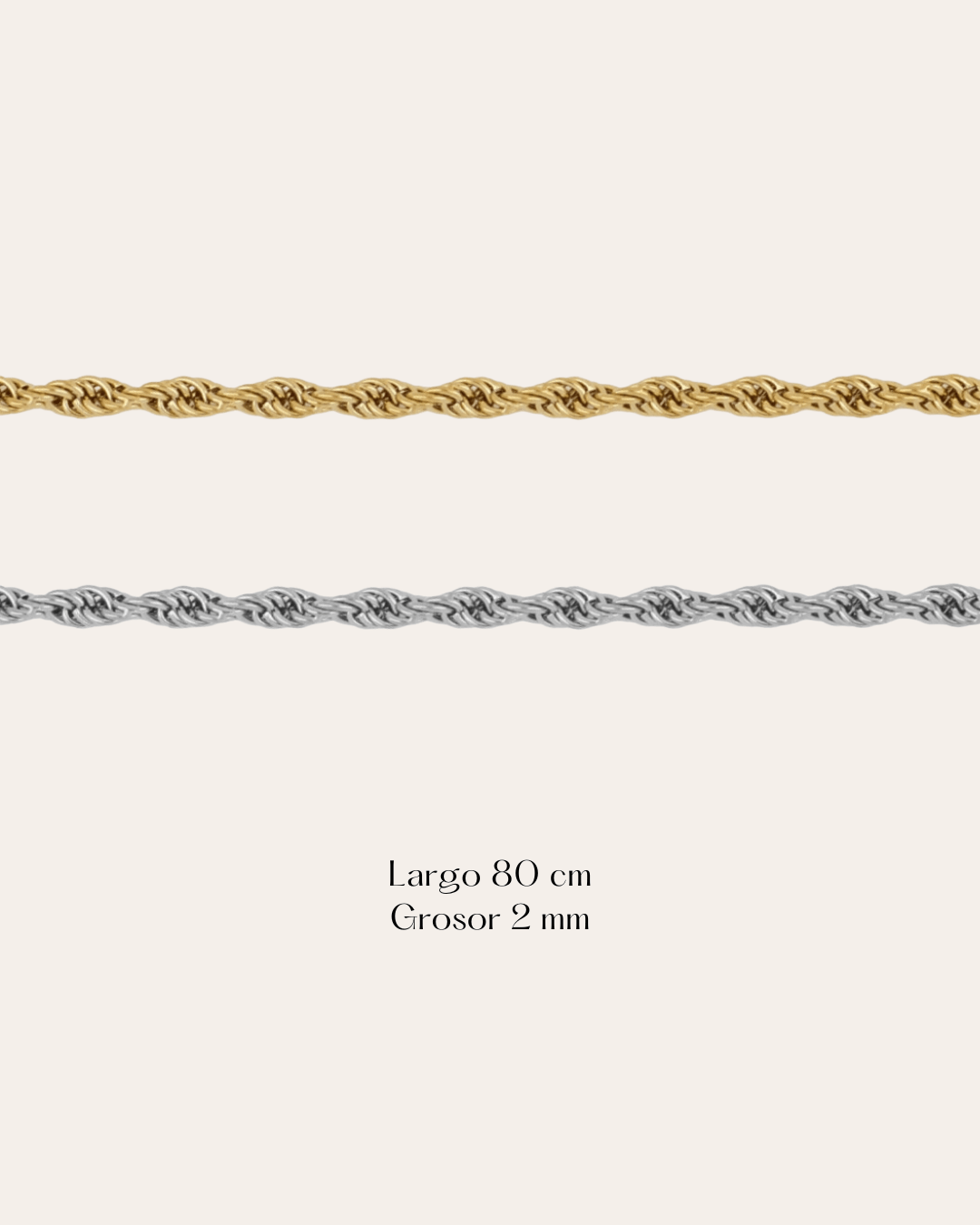 heylove COLLARES COLLAR TWIST LARGO