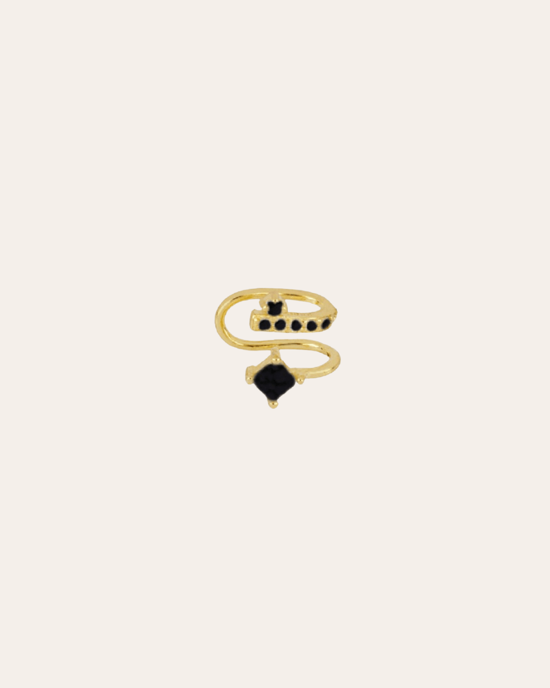 heylove EARCUFF EAR CUFF DOUBLE CIRCONITA