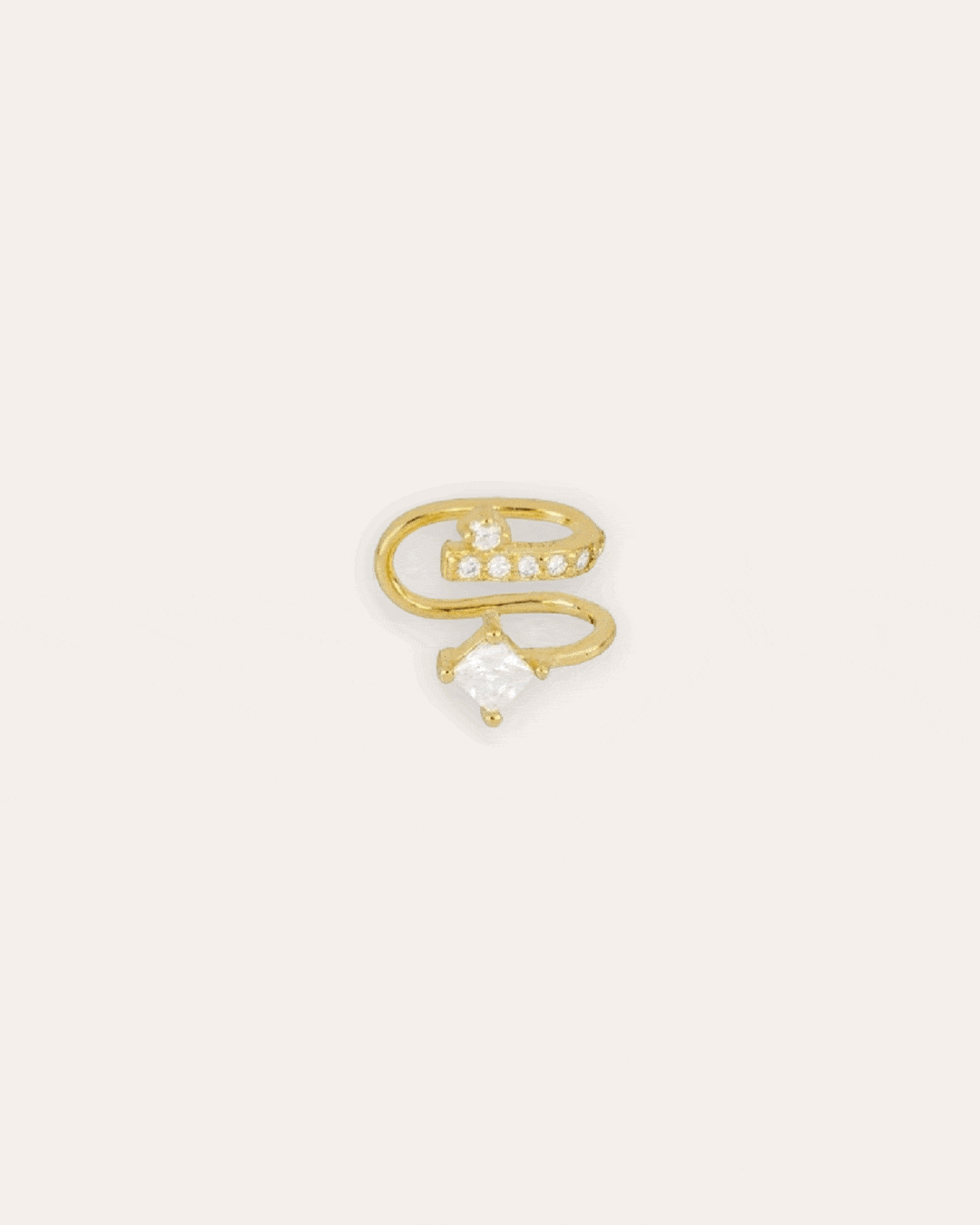 heylove EARCUFF EAR CUFF DOUBLE CIRCONITA