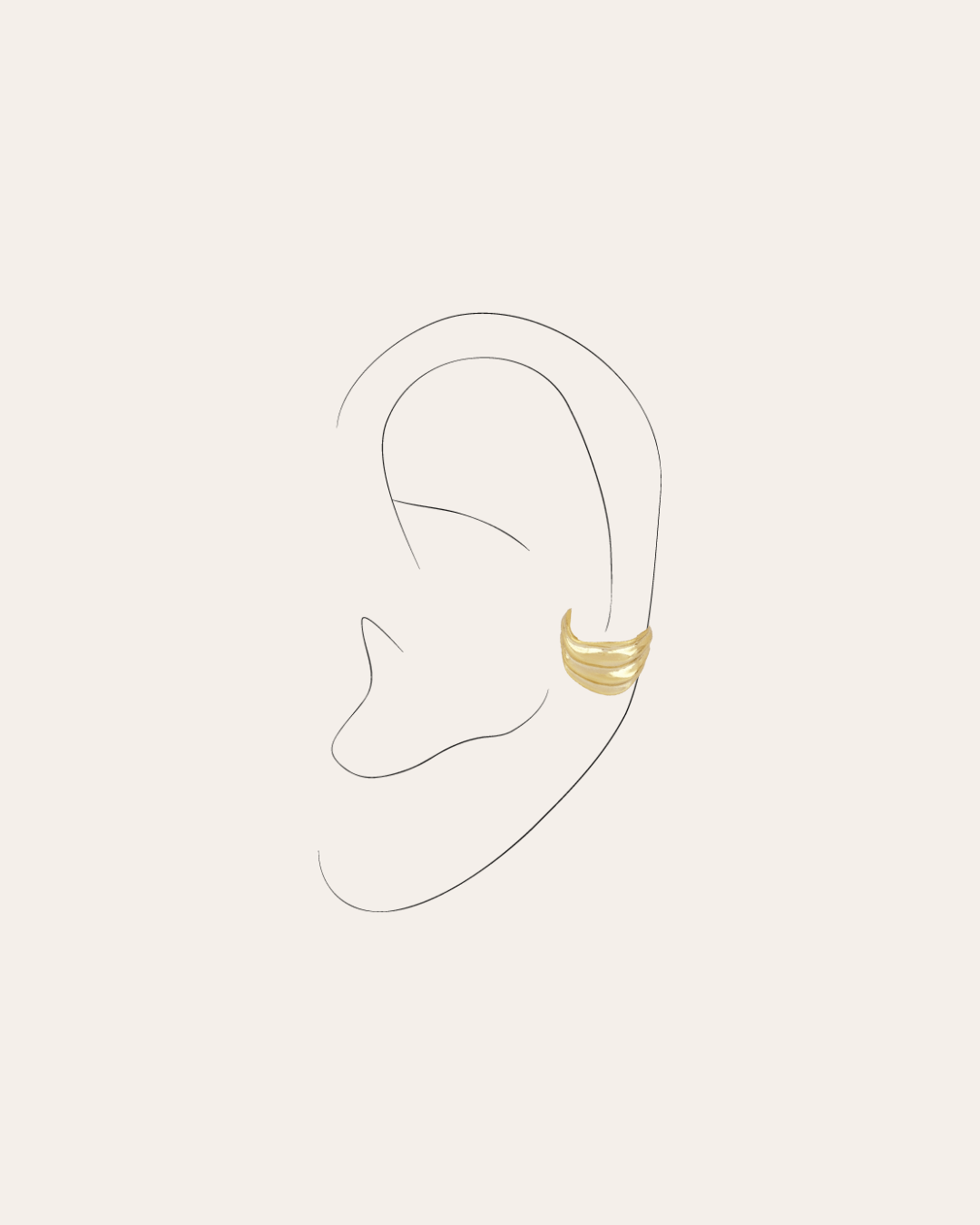 heylove EARCUFF EAR CUFF LEAF