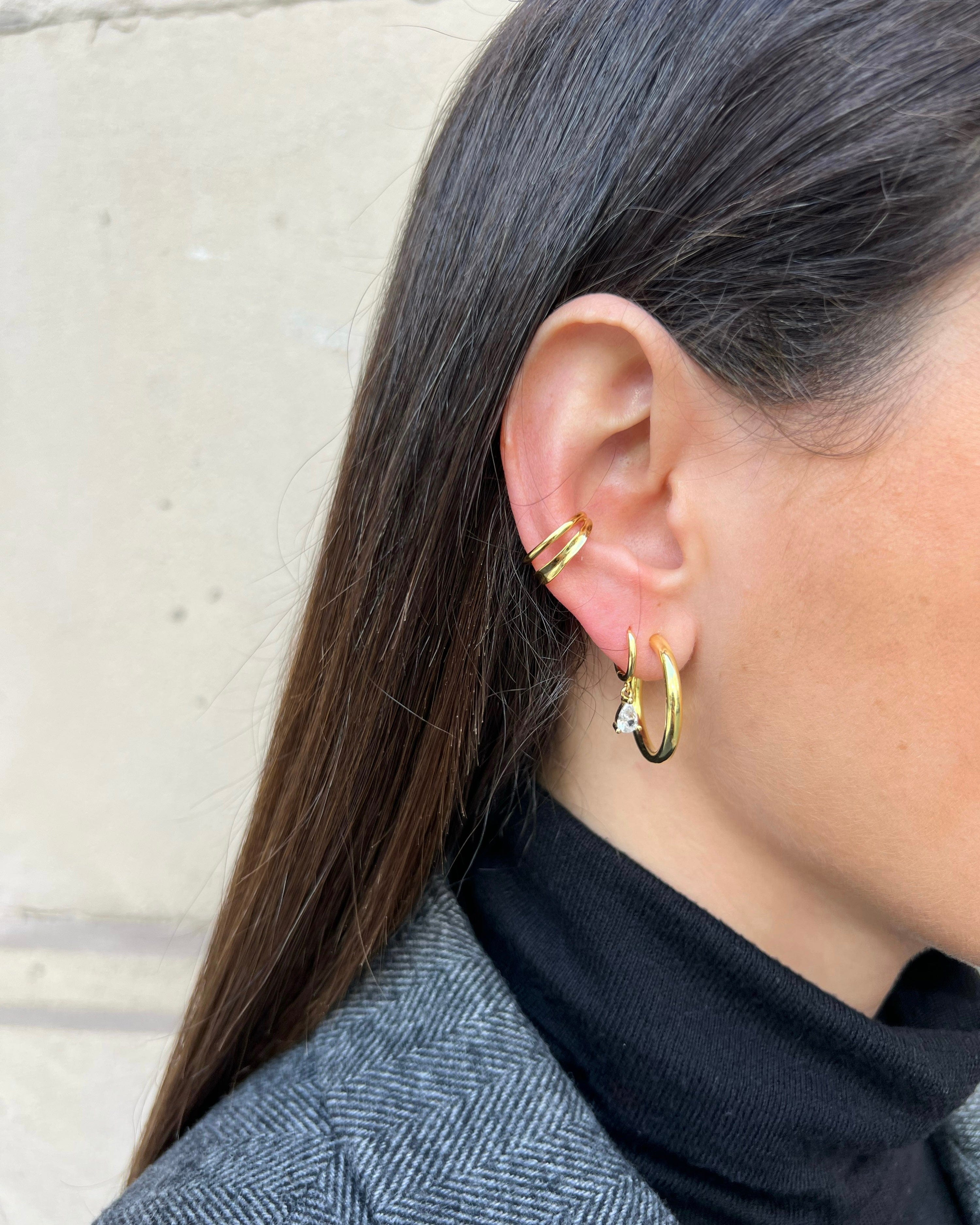 heylove EARCUFF EAR CUFF TWO LINES