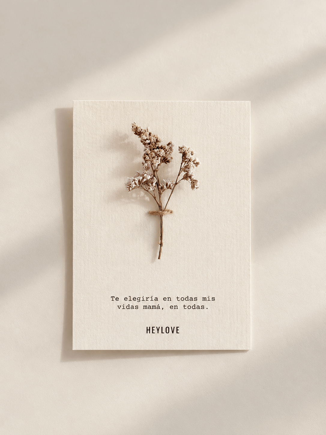 heylove PACKAGING TARJETA DÍA DE LA MADRE