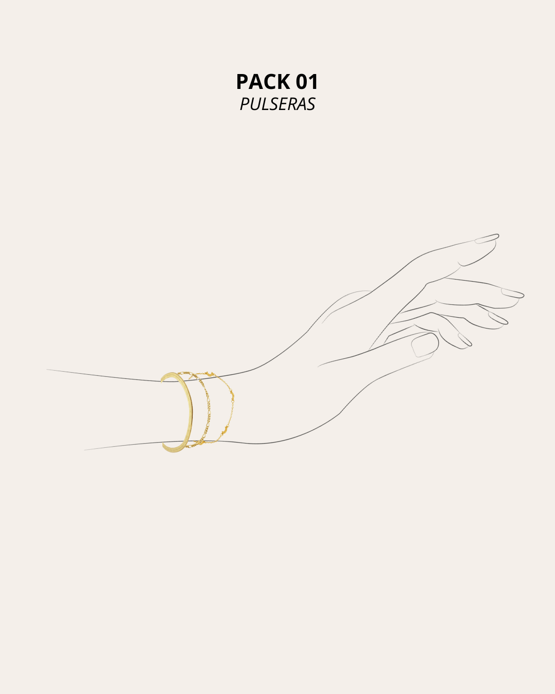 heylove PACKS PACK 01 PULSERAS