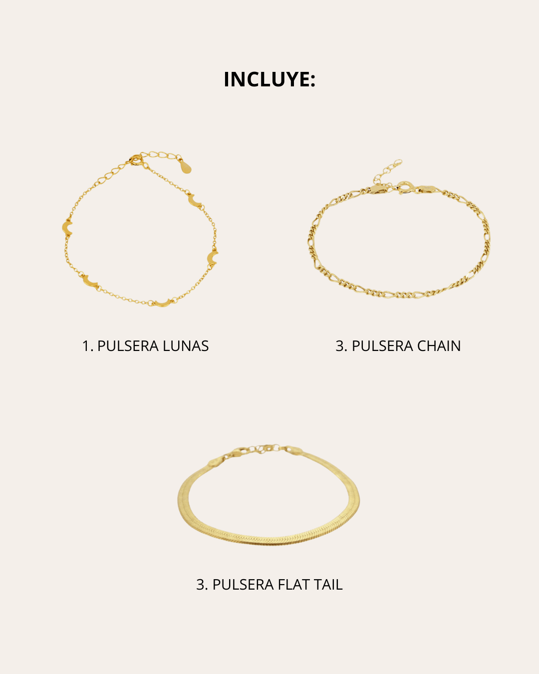 heylove PACKS PACK 01 PULSERAS