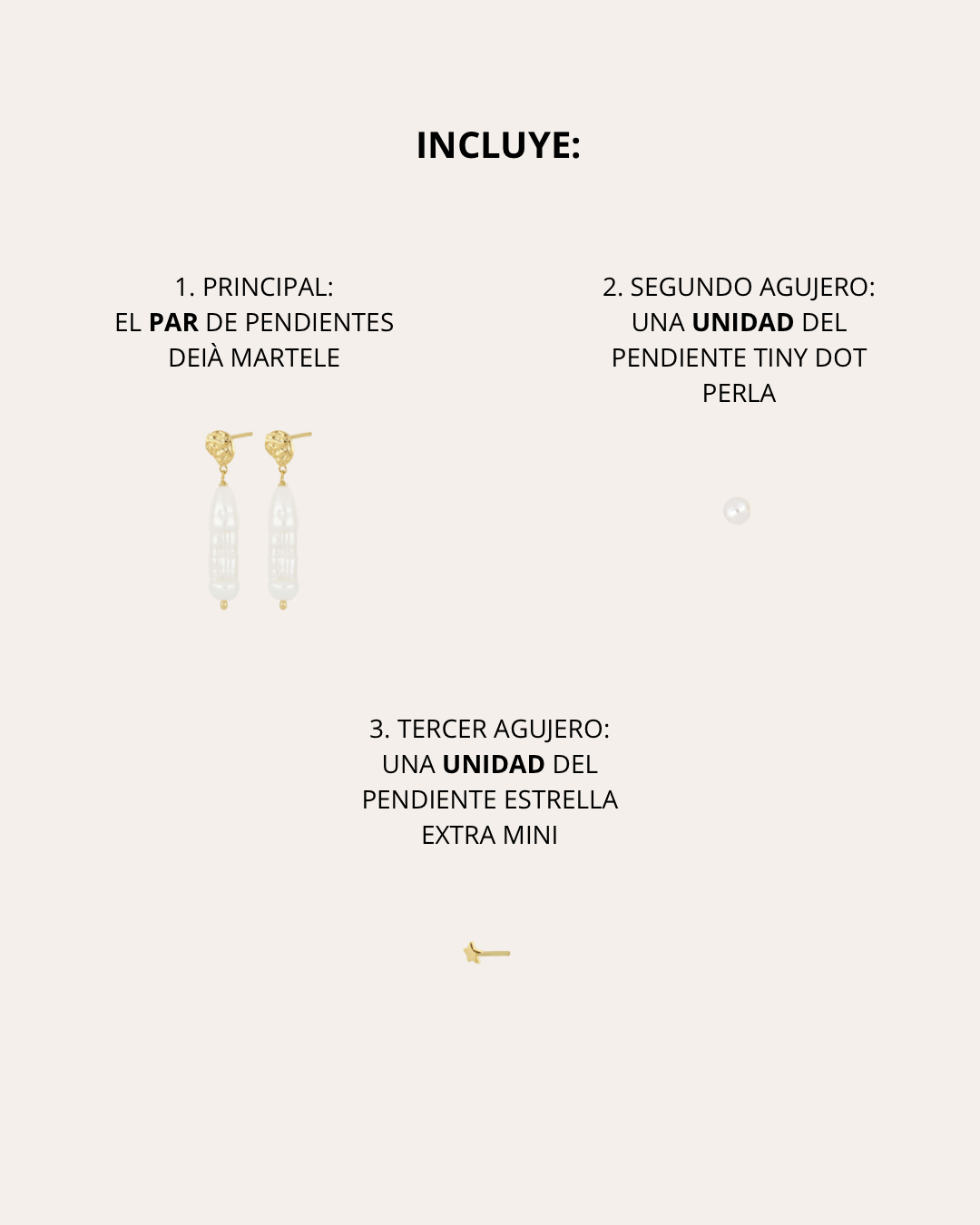 heylove PACKS PACK 02 PENDIENTES